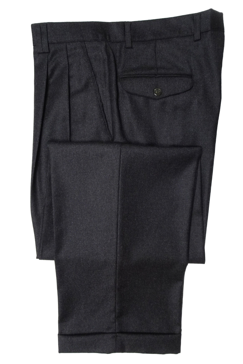 Dark Grey Flannel Trousers EU50/W34