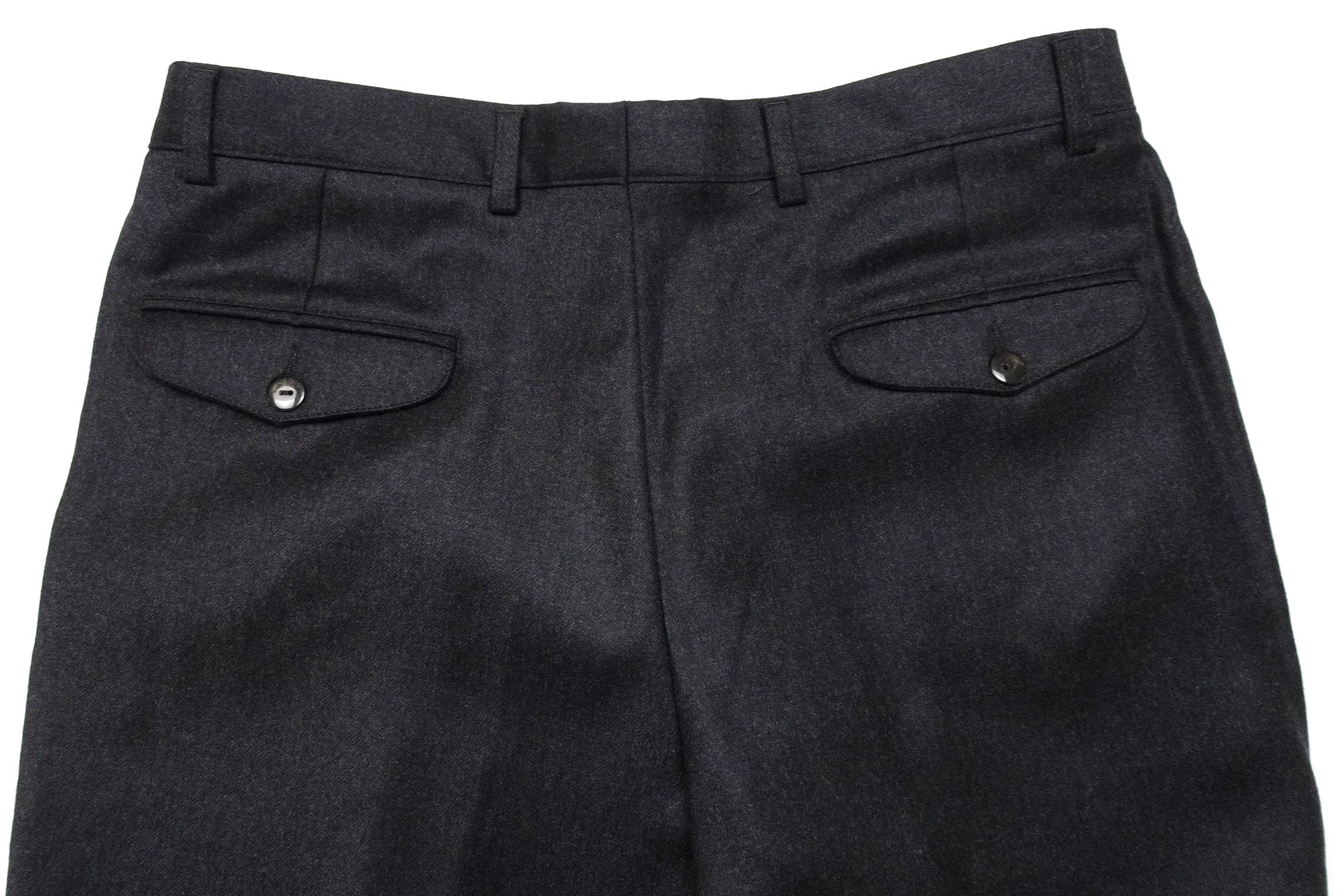 Dark Grey Flannel Trousers EU50/W34