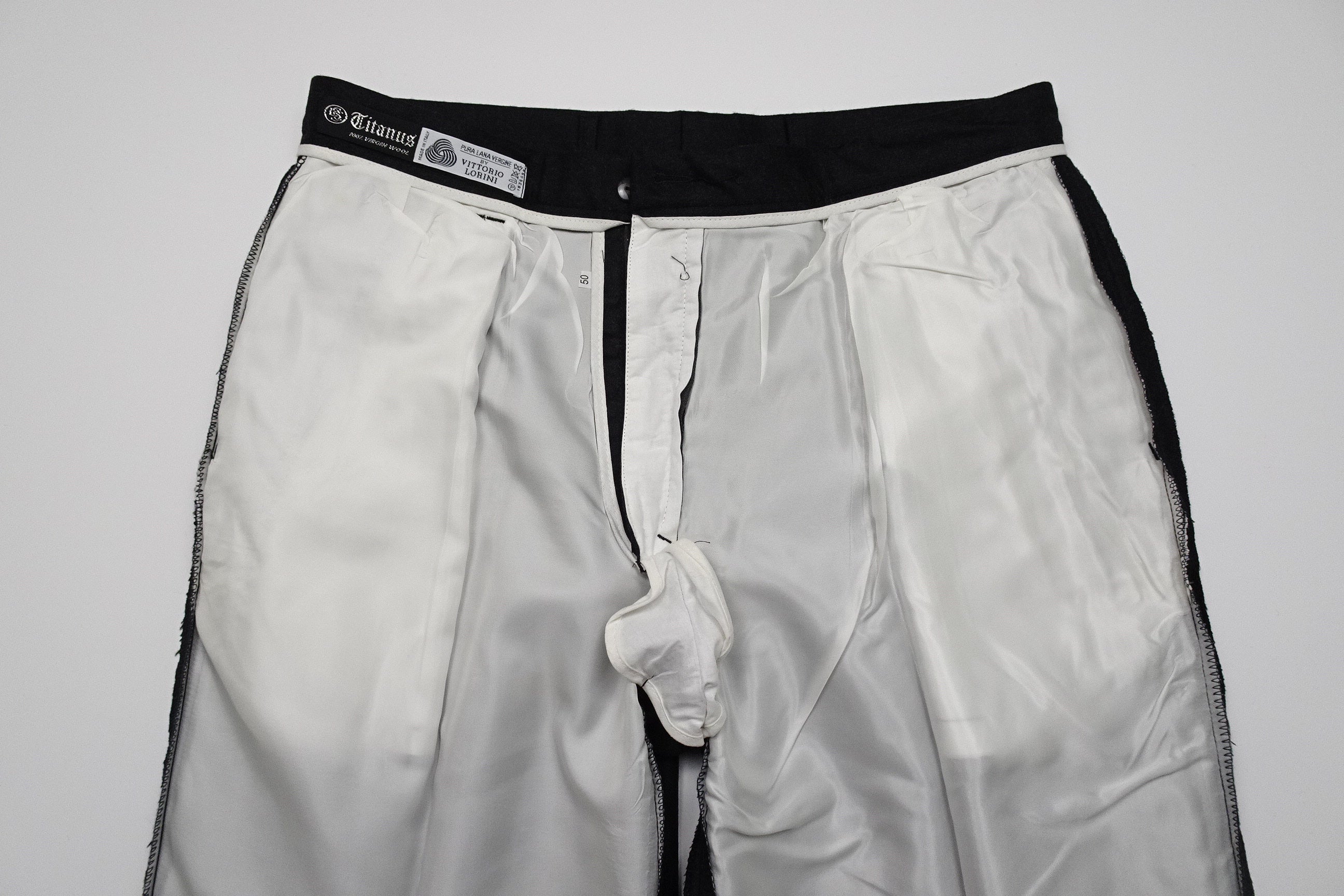 Dark Grey Flannel Trousers EU50/W34