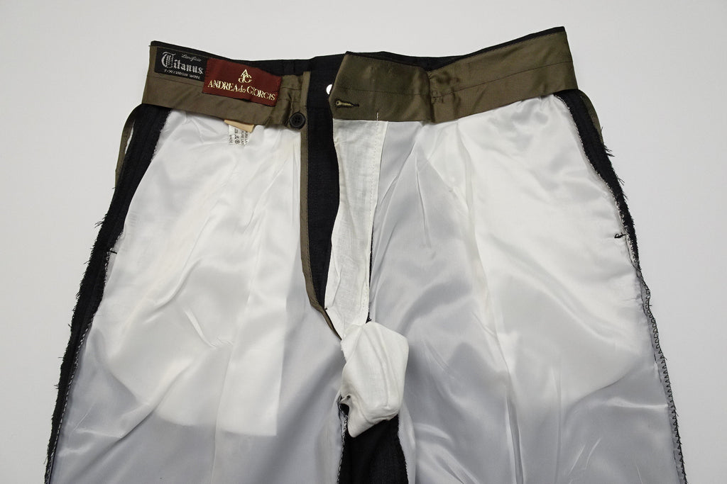 Grey Covert Trousers EU46/W30