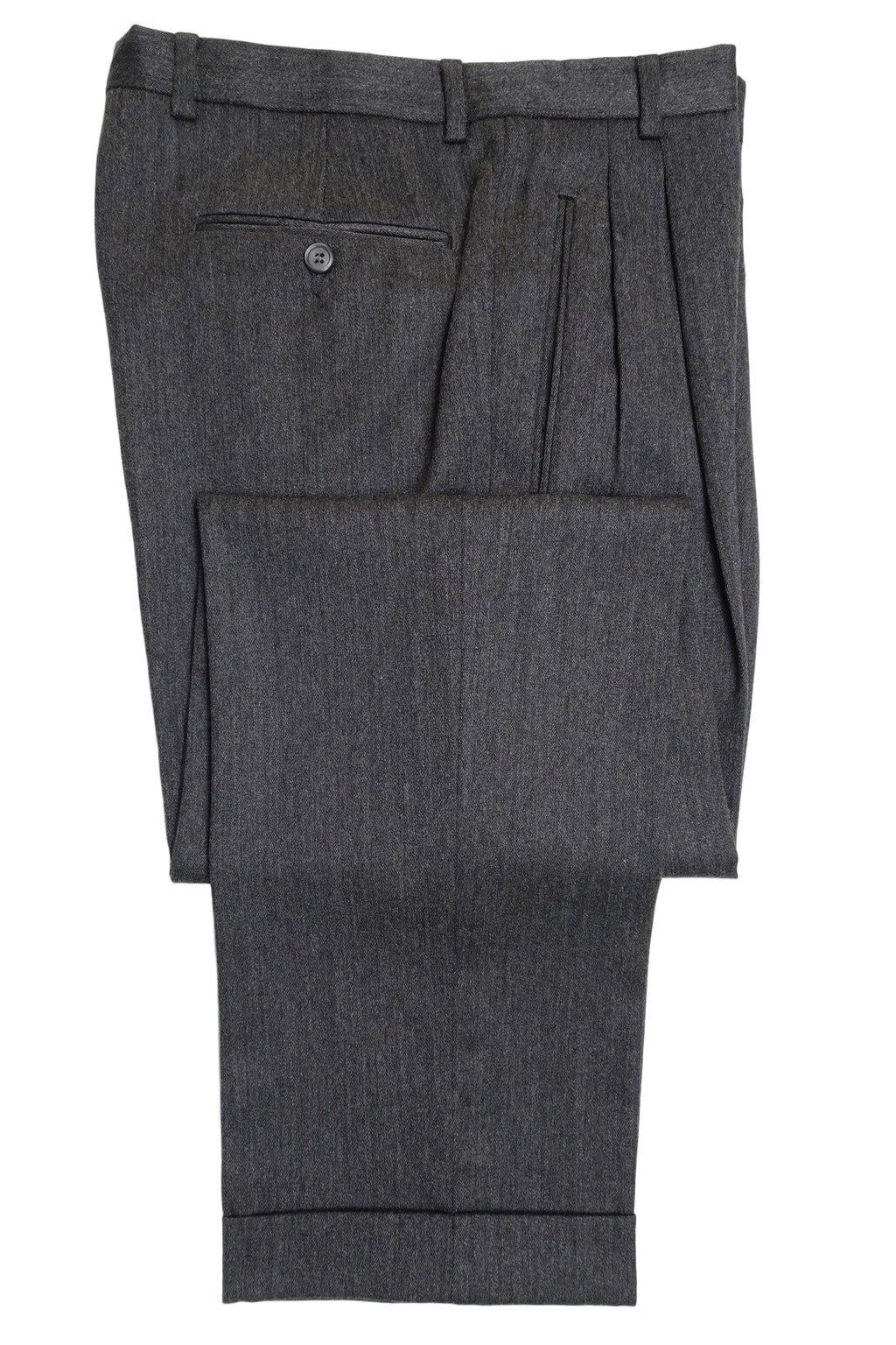 Mid Grey Covert Trousers EU48/W32