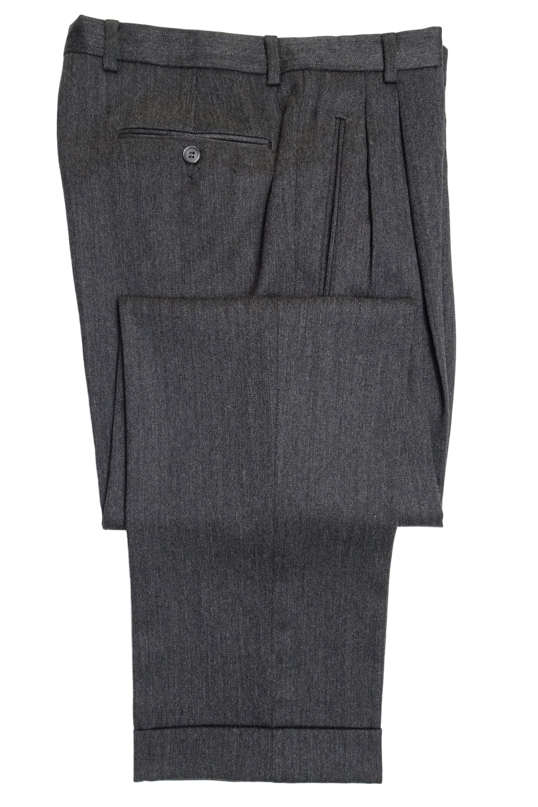 Mid Grey Covert Trousers EU48/W32