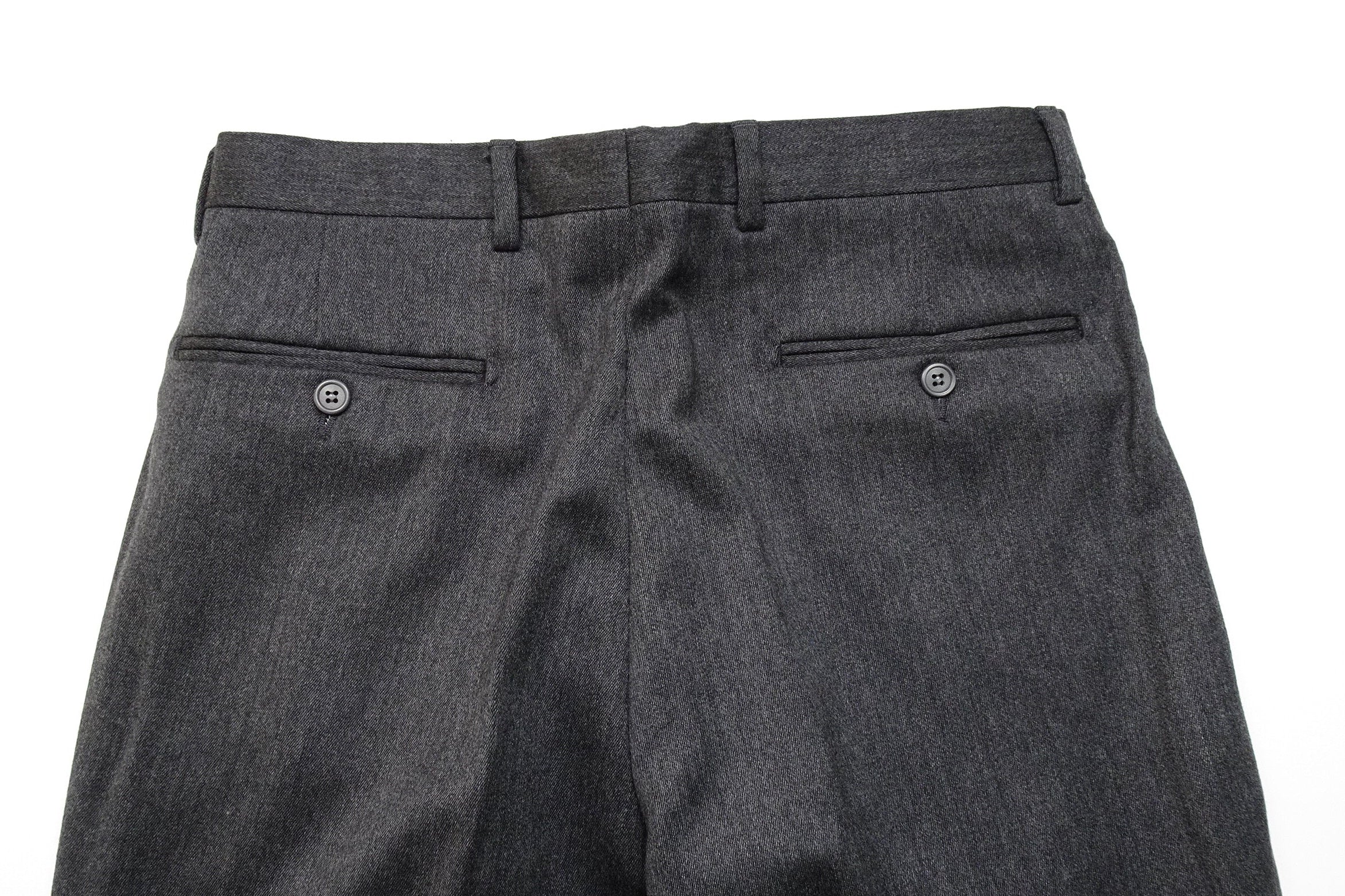 Mid Grey Covert Trousers EU48/W32