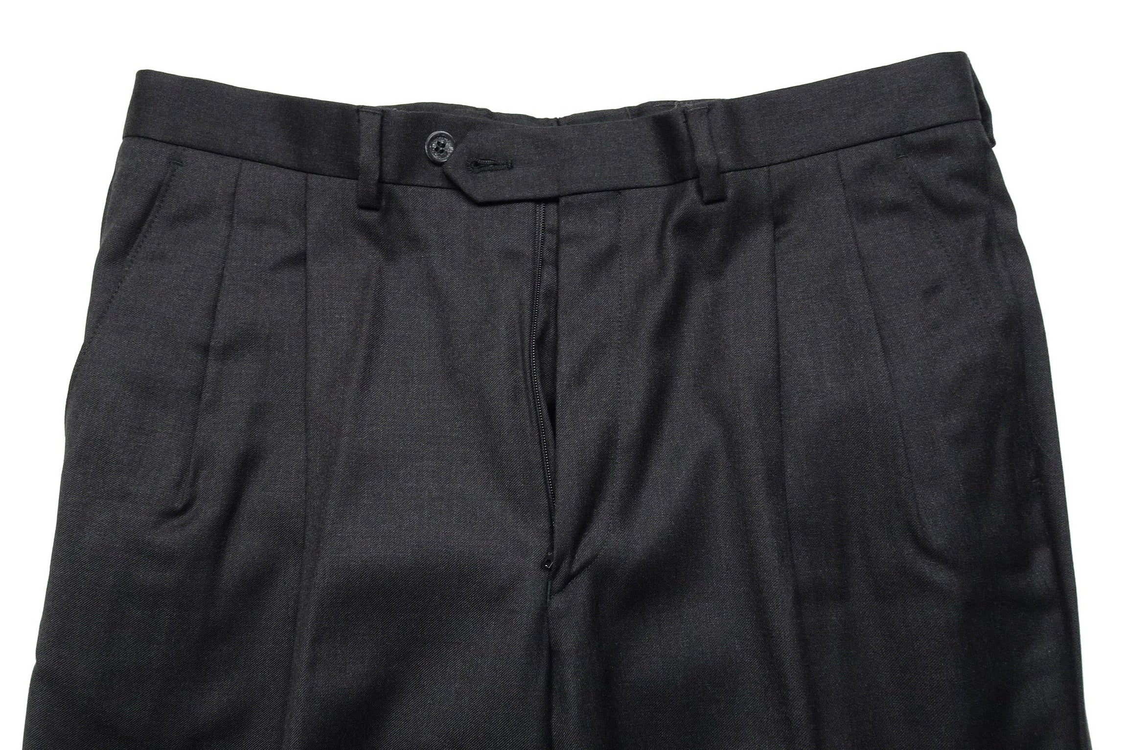 Dark Grey Worsted Wool EU50/W34