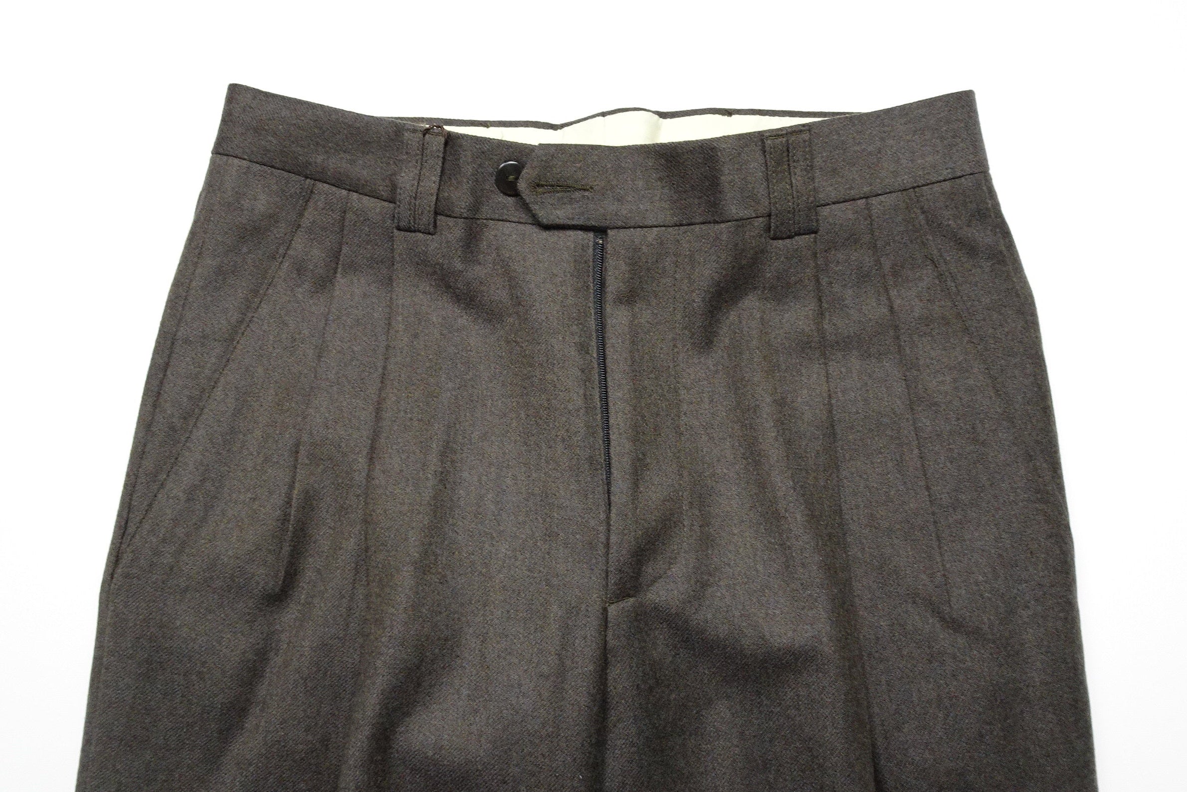 Brown Flannel Trousers EU46/W30