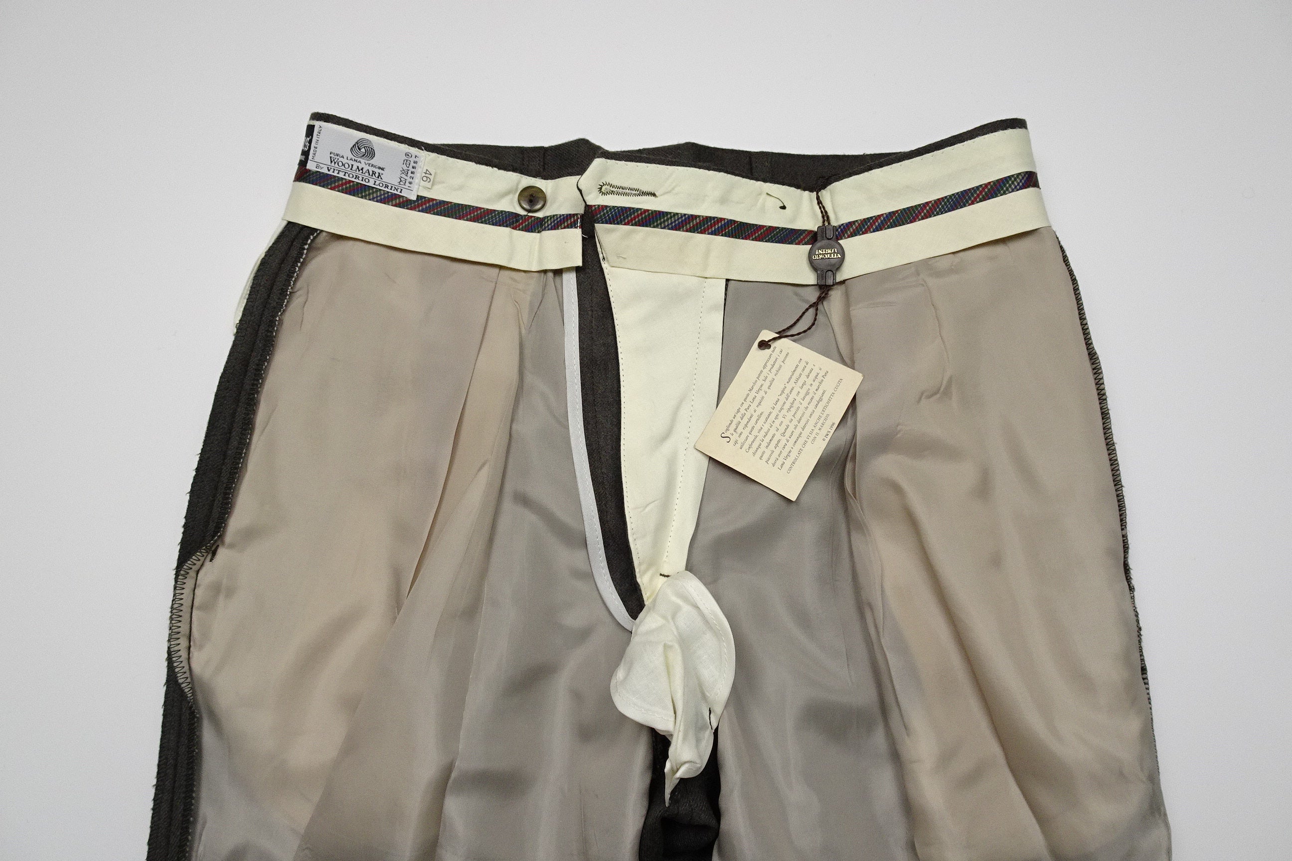 Brown Flannel Trousers EU46/W30