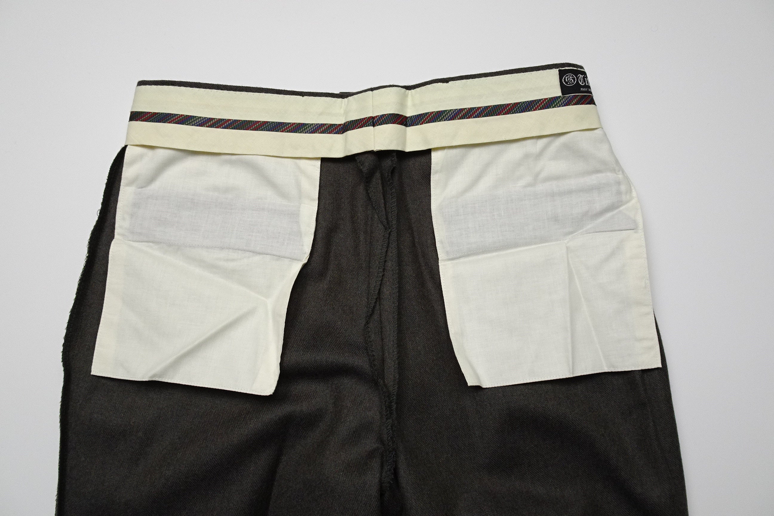 Brown Flannel Trousers EU46/W30