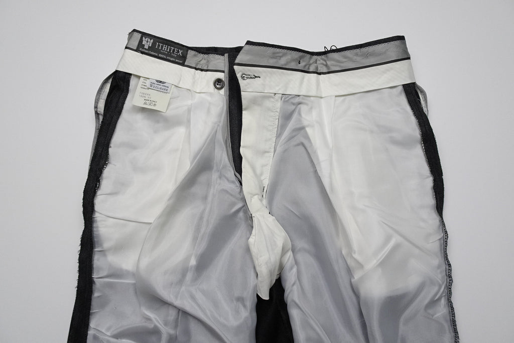 Mid Grey Covert Trousers EU46/W30