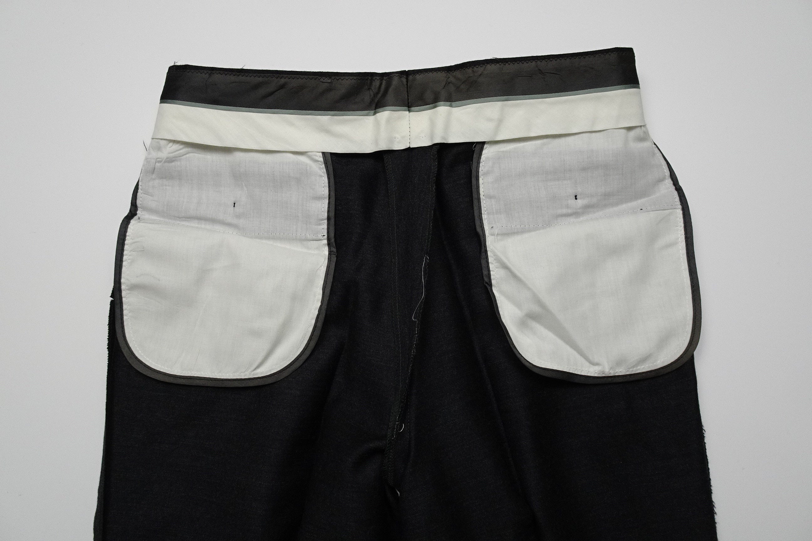 Dark Grey Covert Trousers EU46/W30