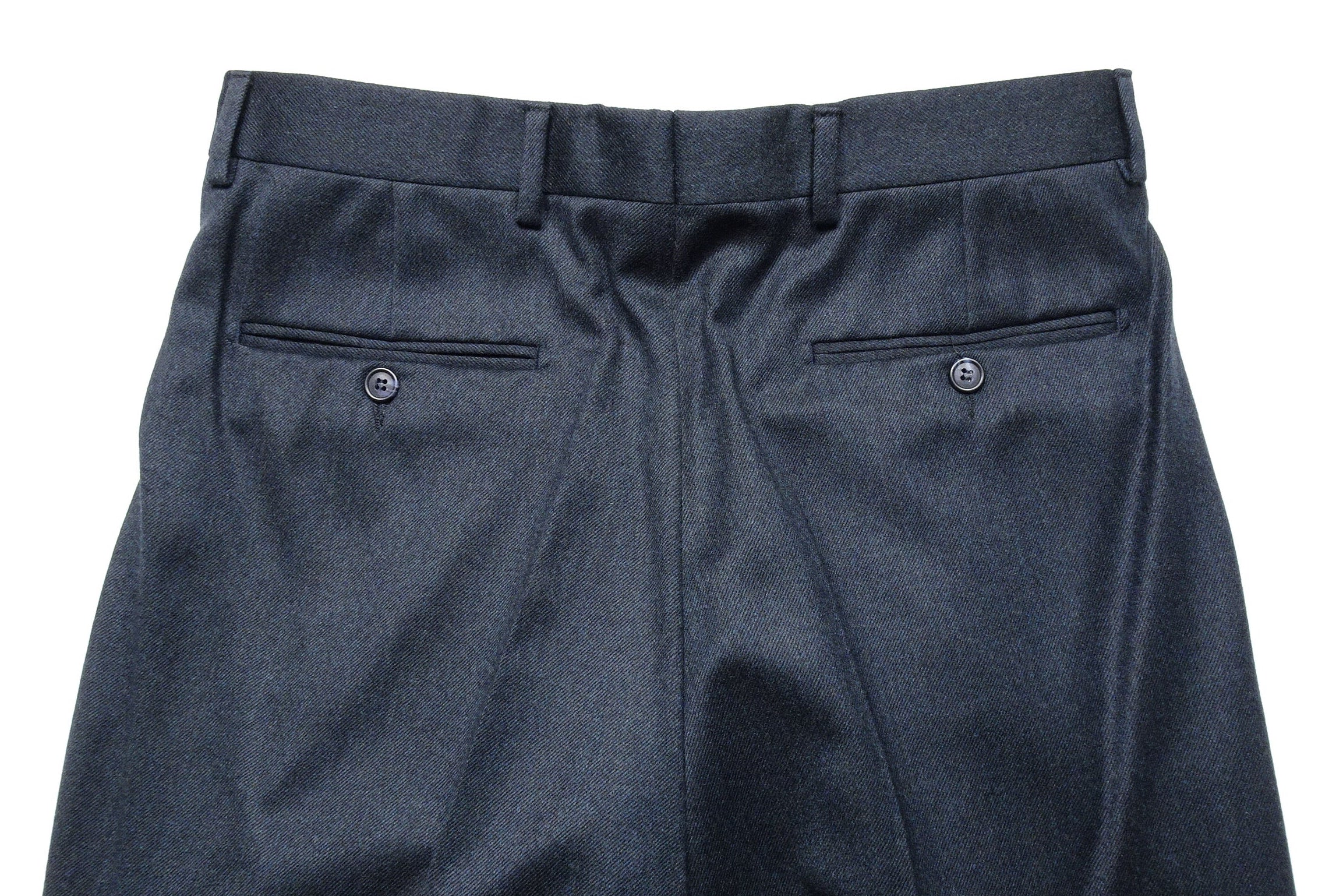 Navy Twill Trousers EU46/W30