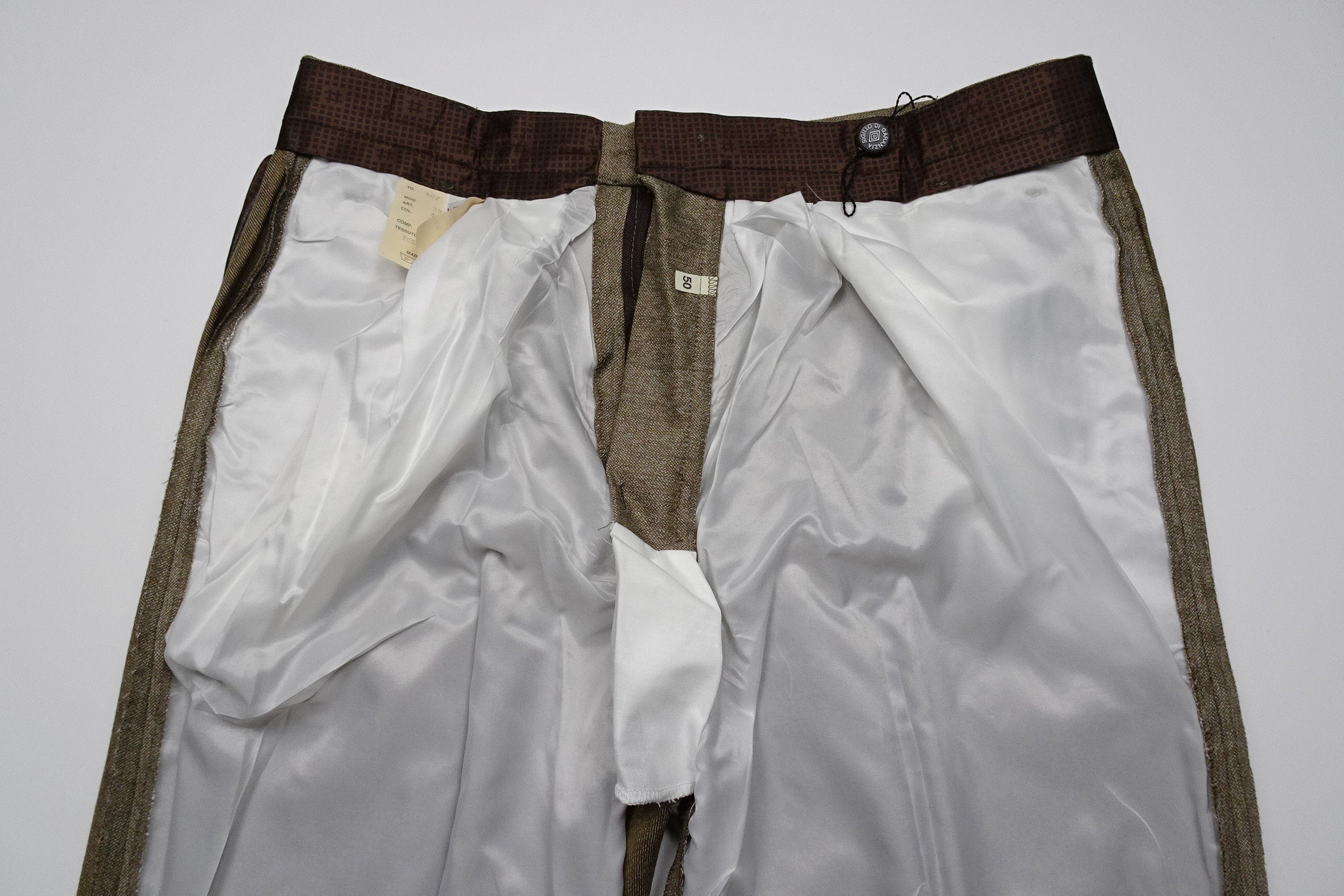 Mid Brown Worsted Wool EU46/W30 (ATR570)