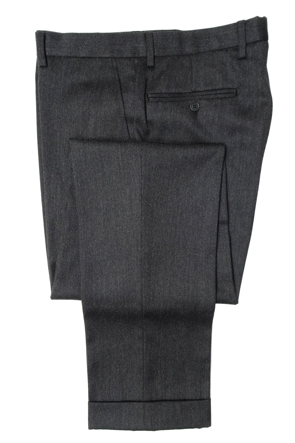 Dark Grey Flat-Front EU48/W32