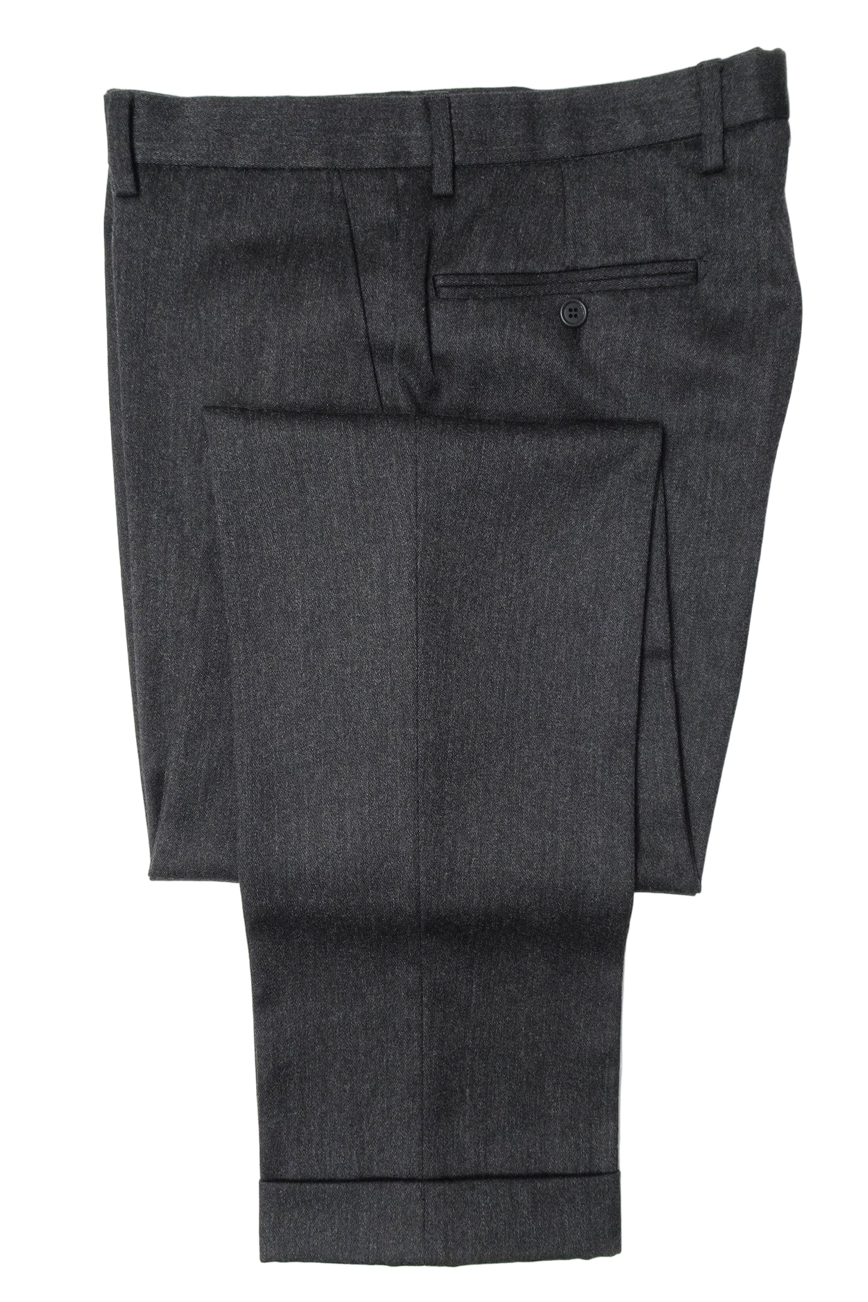 Dark Grey Flat-Front EU48/W32