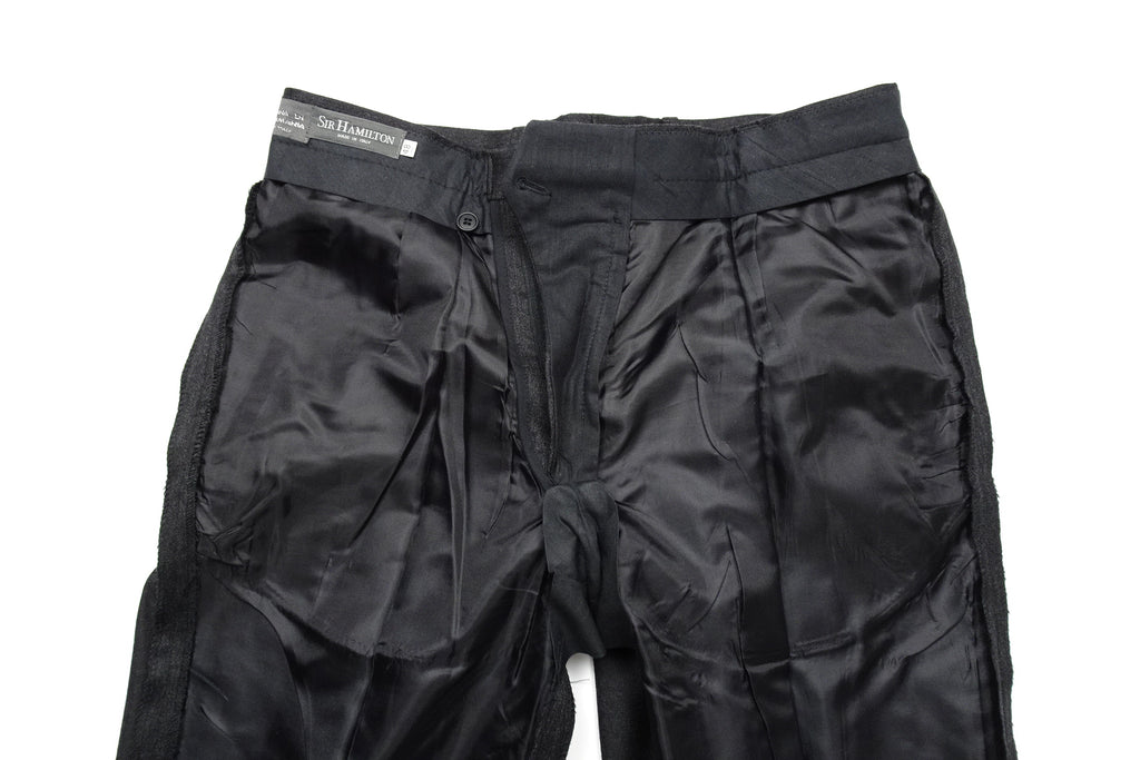 Dark Grey Flat-Front EU48/W32