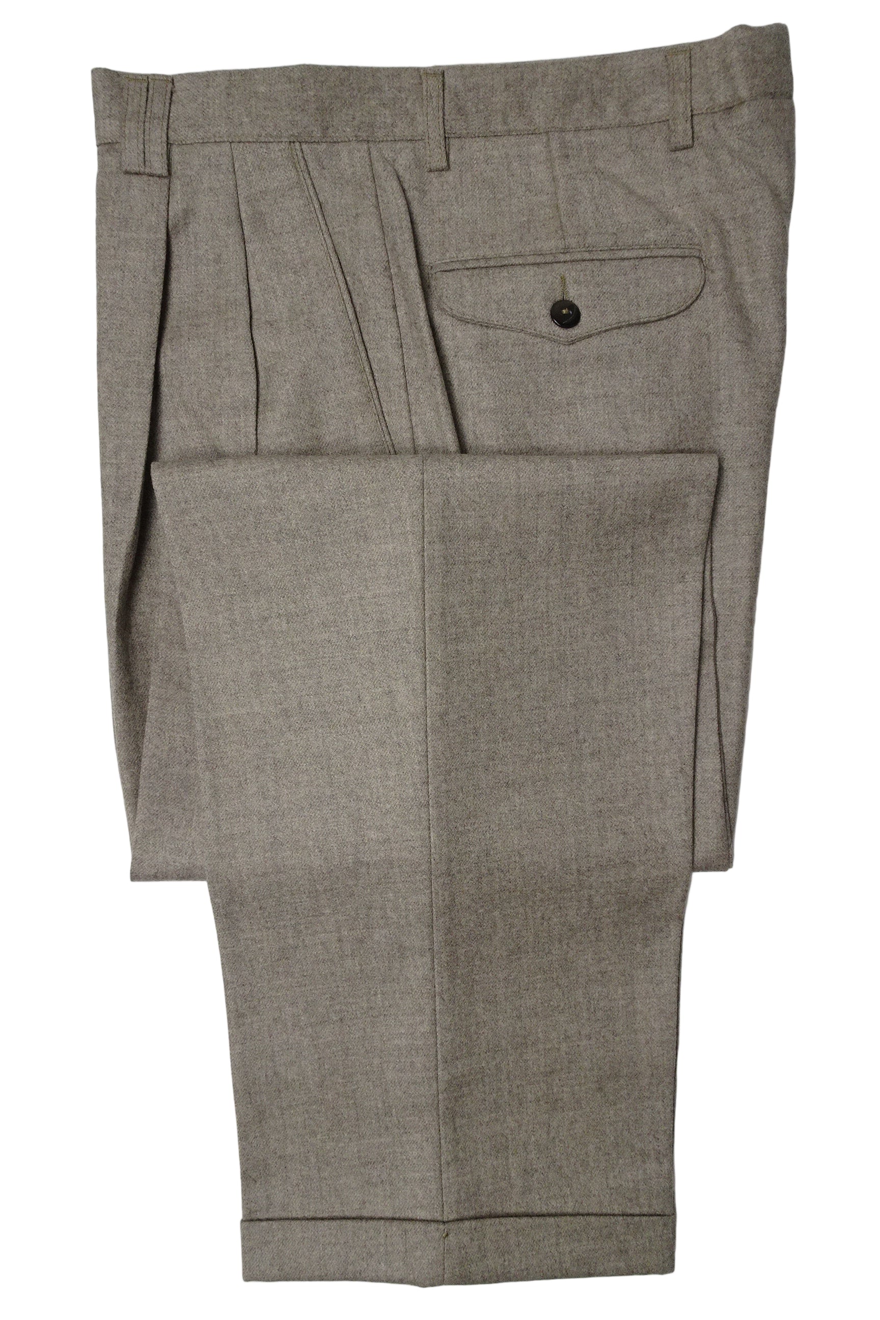 Beige Flannel Trousers EU50/W34