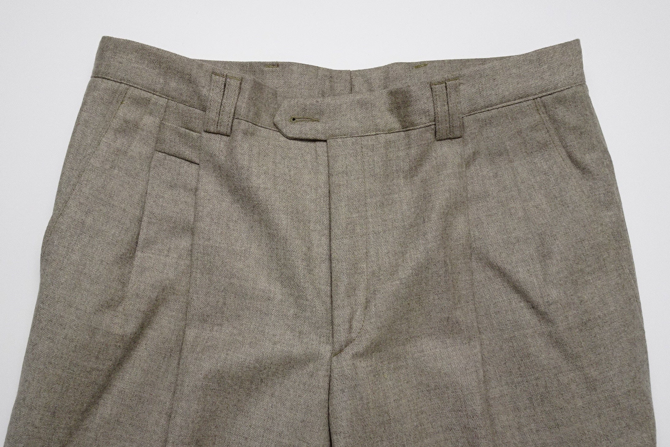 Beige Flannel Trousers EU50/W34