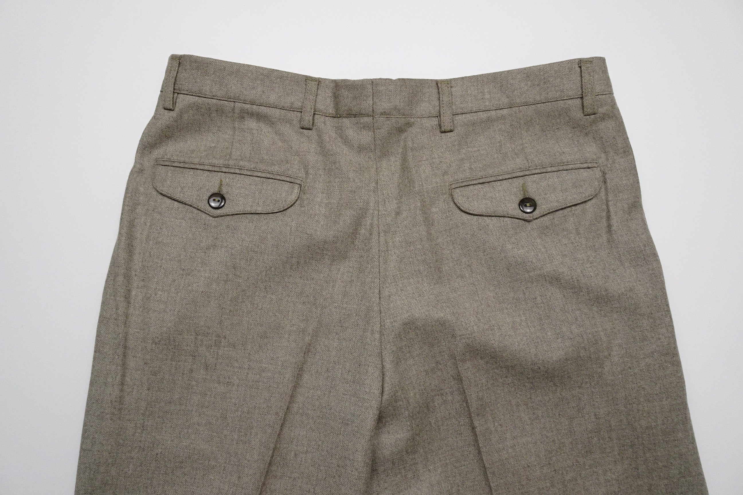 Beige Flannel Trousers EU50/W34