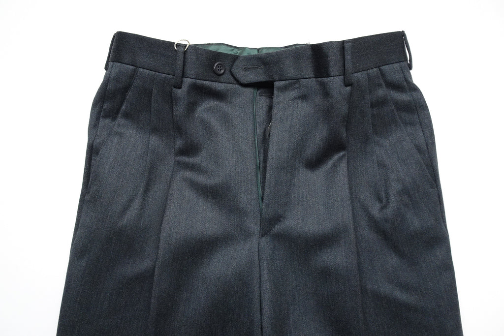 Steel-Blue Covert Trousers EU46/W30