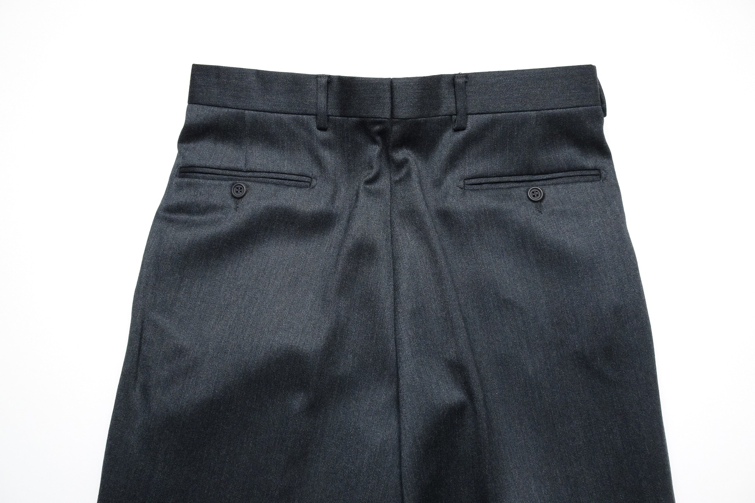 Steel-Blue Covert Trousers EU46/W30