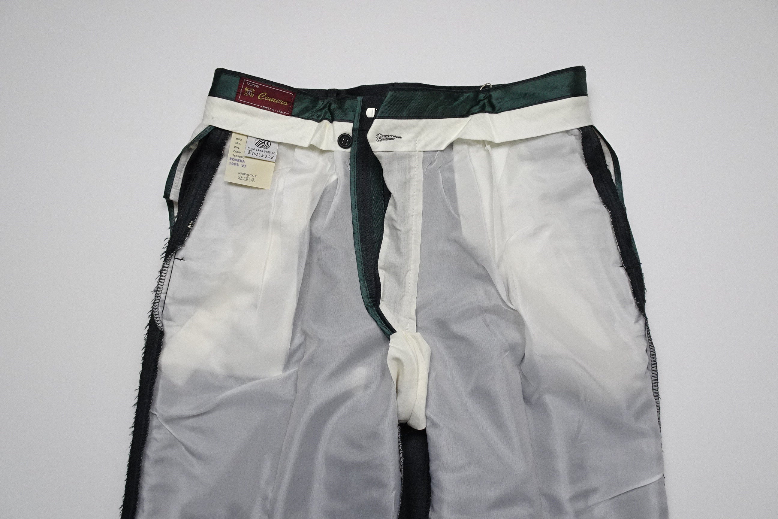 Steel-Blue Covert Trousers EU46/W30
