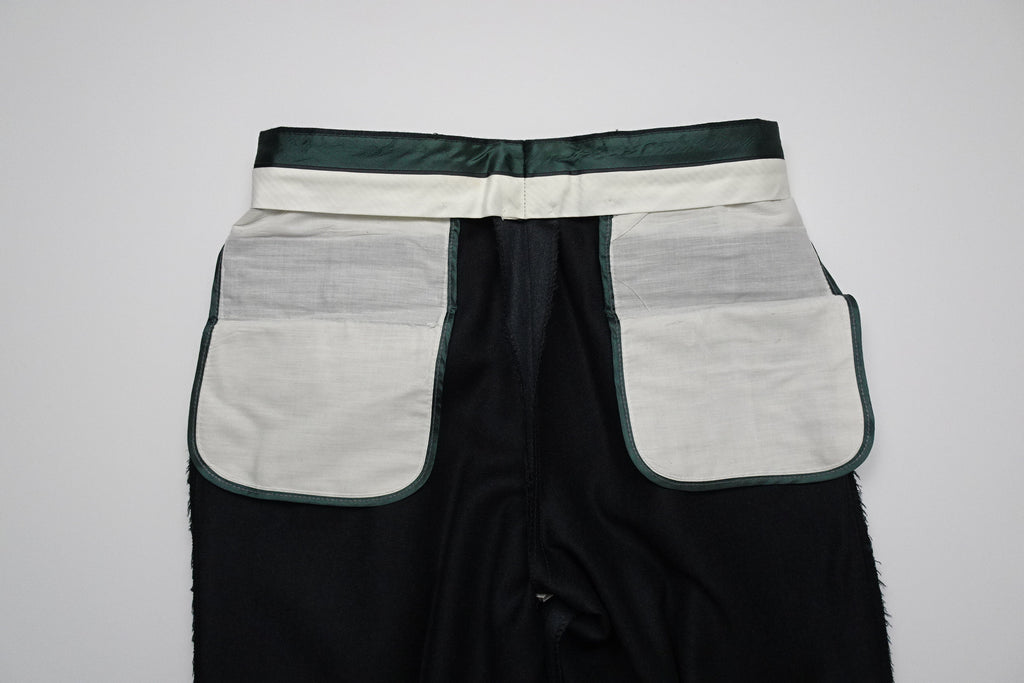 Steel-Blue Covert Trousers EU46/W30