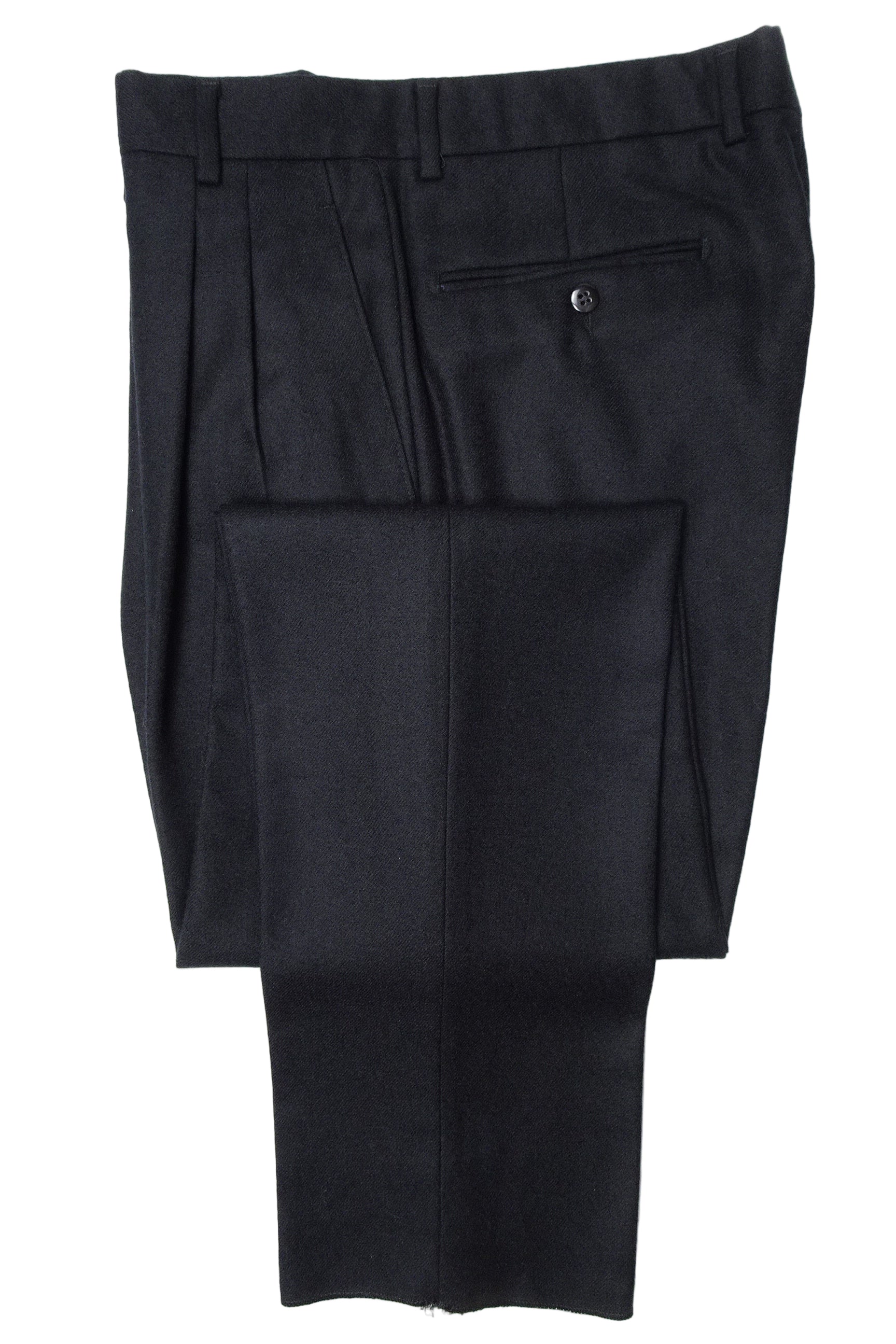 Black Flannel Trousers EU48/W32