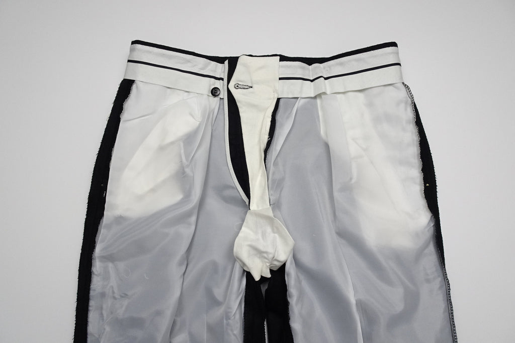 Black Flannel Trousers EU48/W32