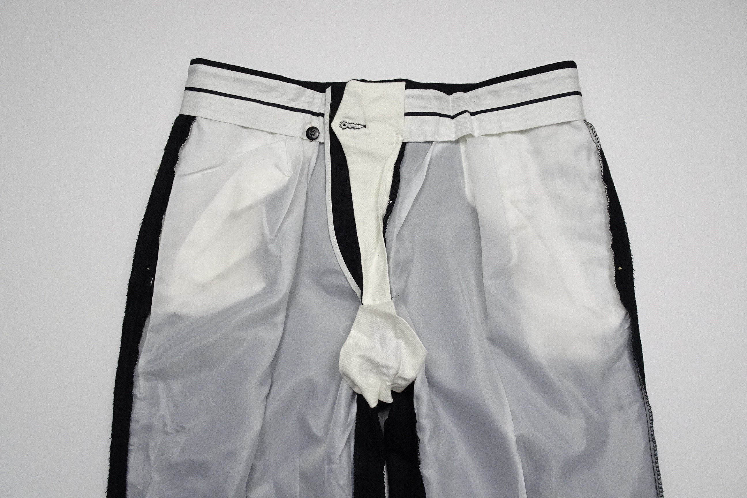 Black Flannel Trousers EU48/W32