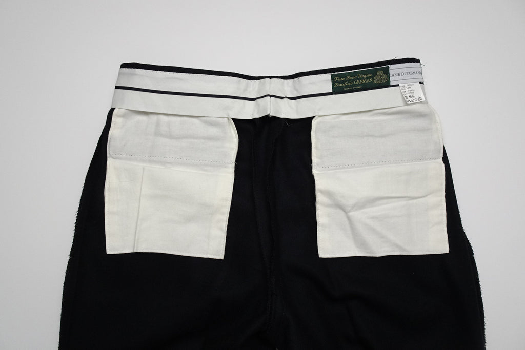 Black Flannel Trousers EU48/W32