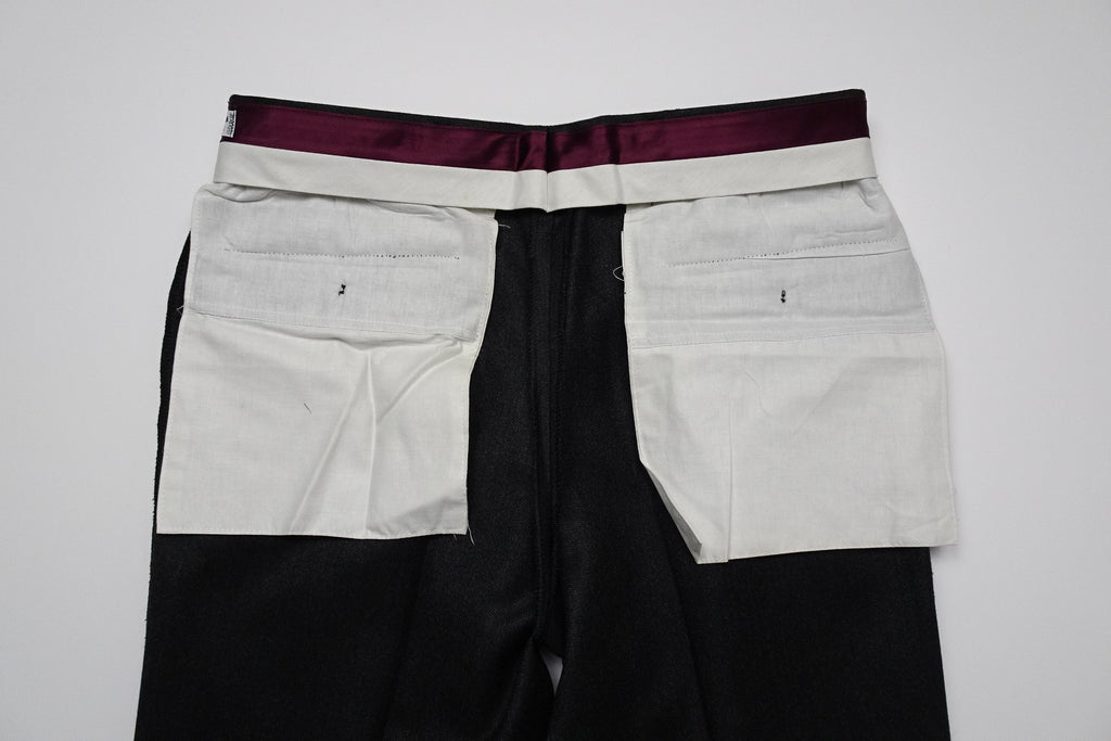 Mid Grey Covert Trousers EU50/W34
