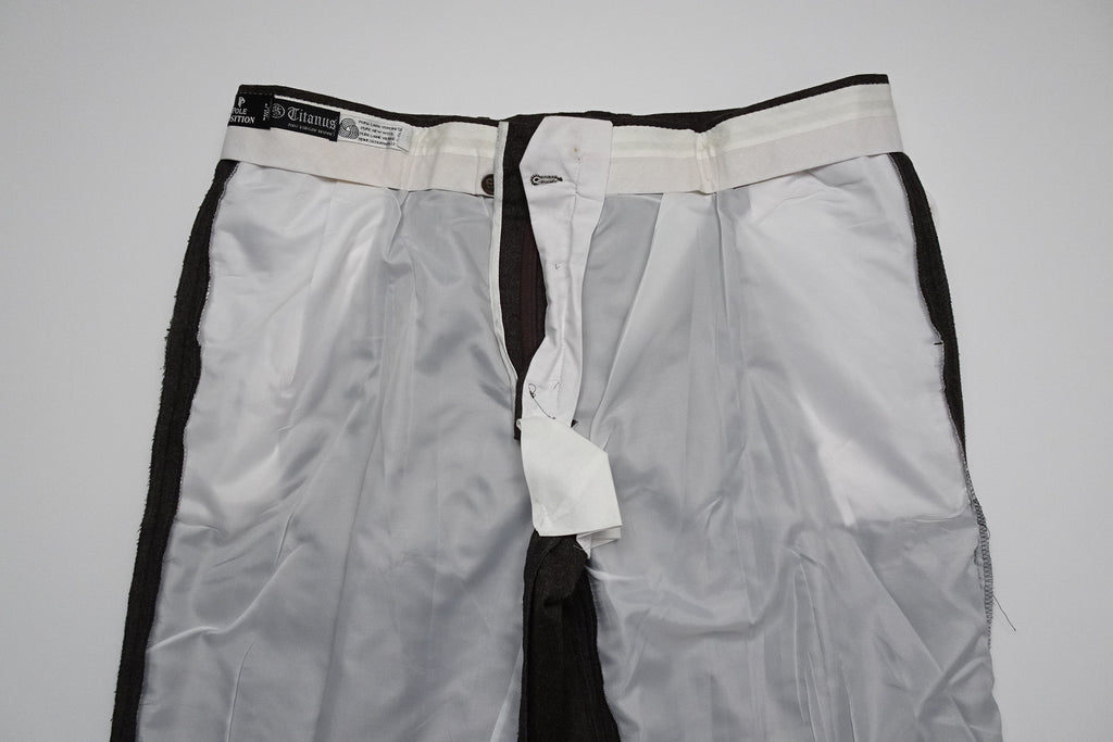 Brown Flannel Trousers EU58/W42