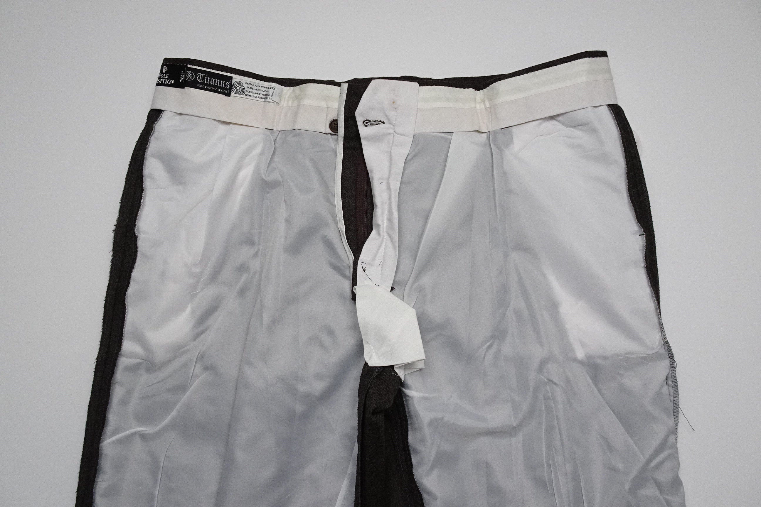 Brown Flannel Trousers EU58/W42