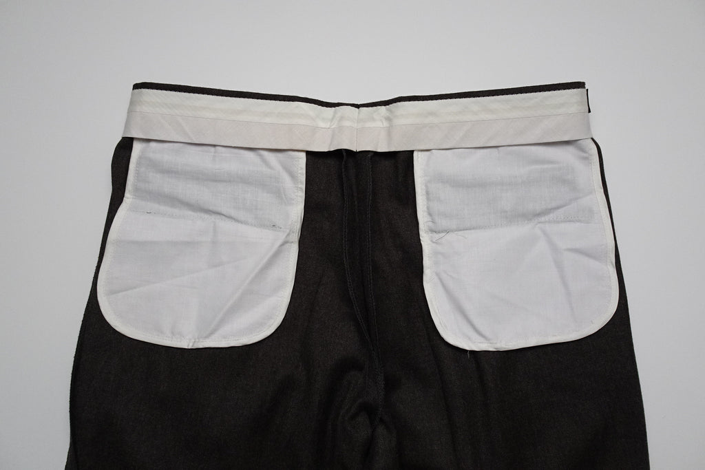 Brown Flannel Trousers EU58/W42