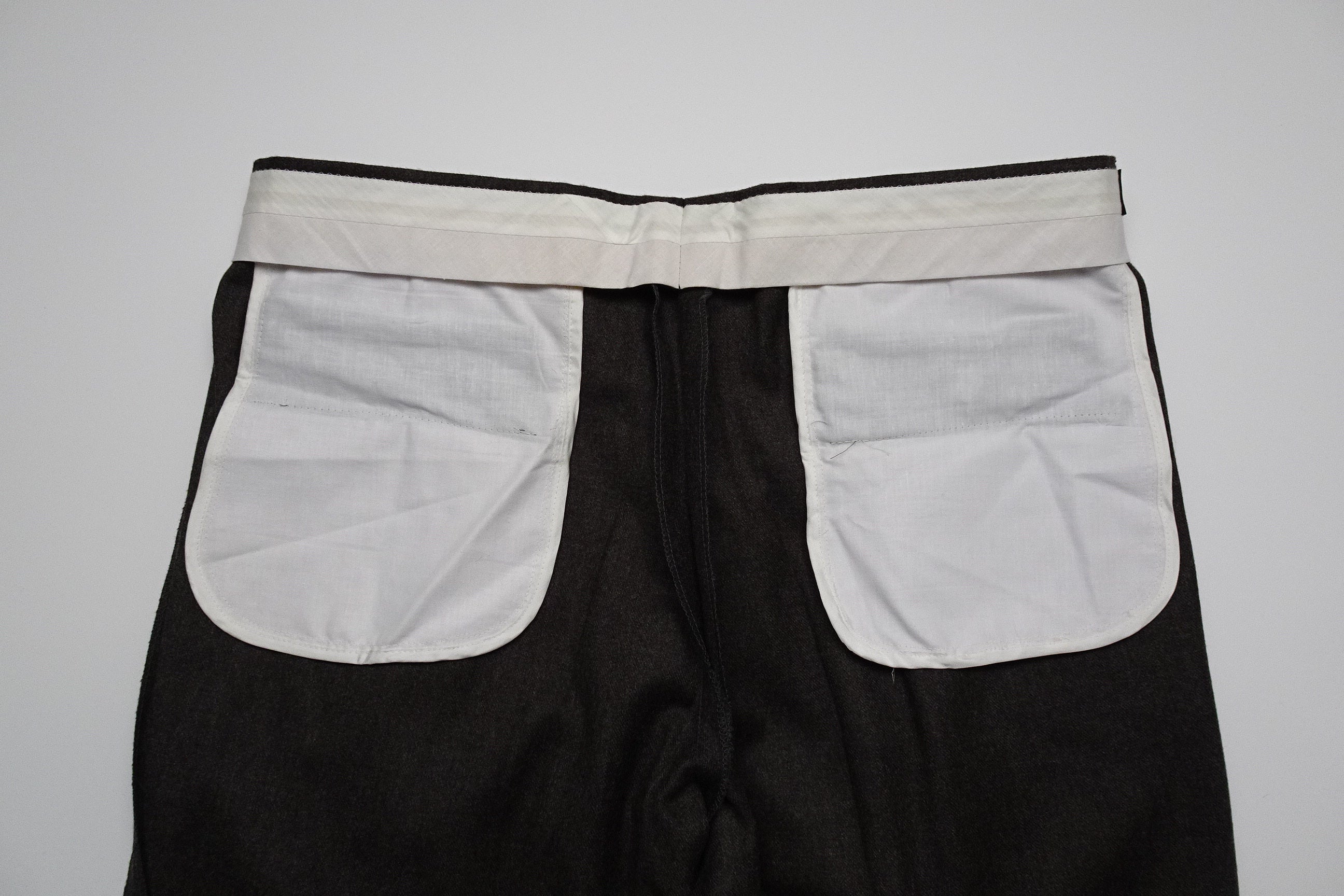 Brown Flannel Trousers EU58/W42