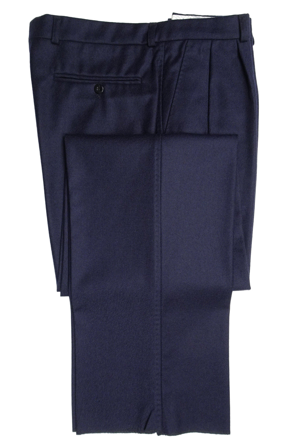 Navy Flannel Trousers EU50/W34