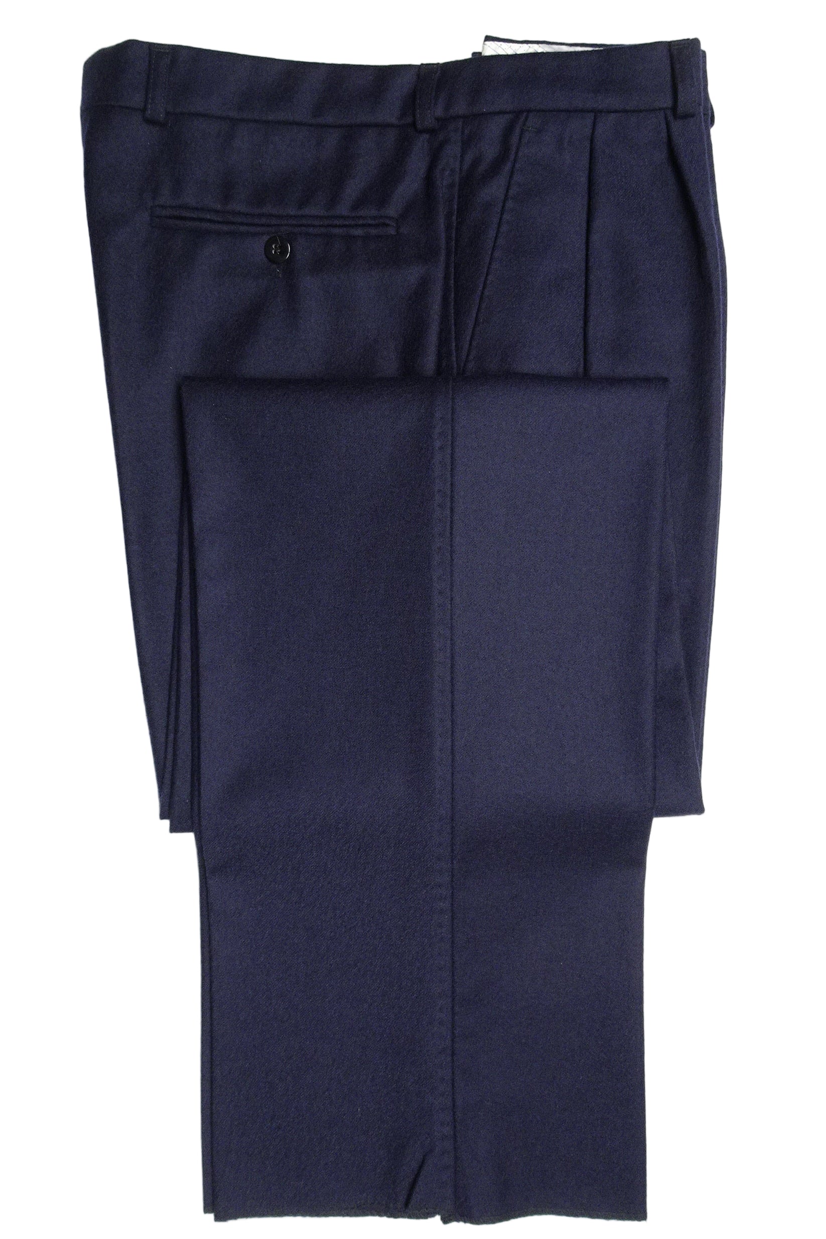 Navy Flannel Trousers EU50/W34
