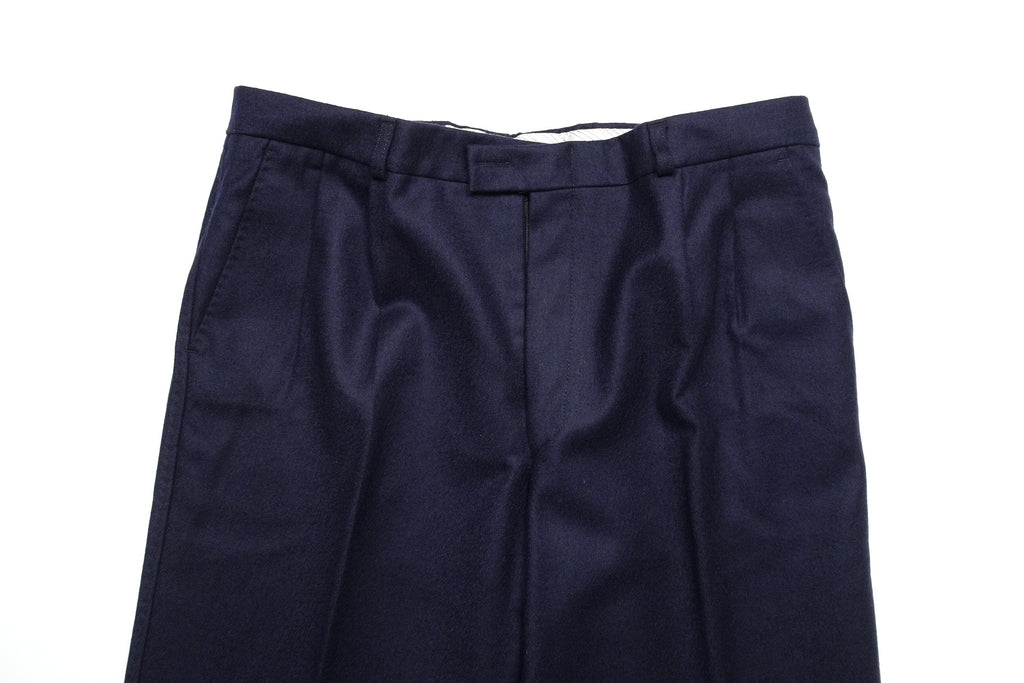 Navy Flannel Trousers EU50/W34