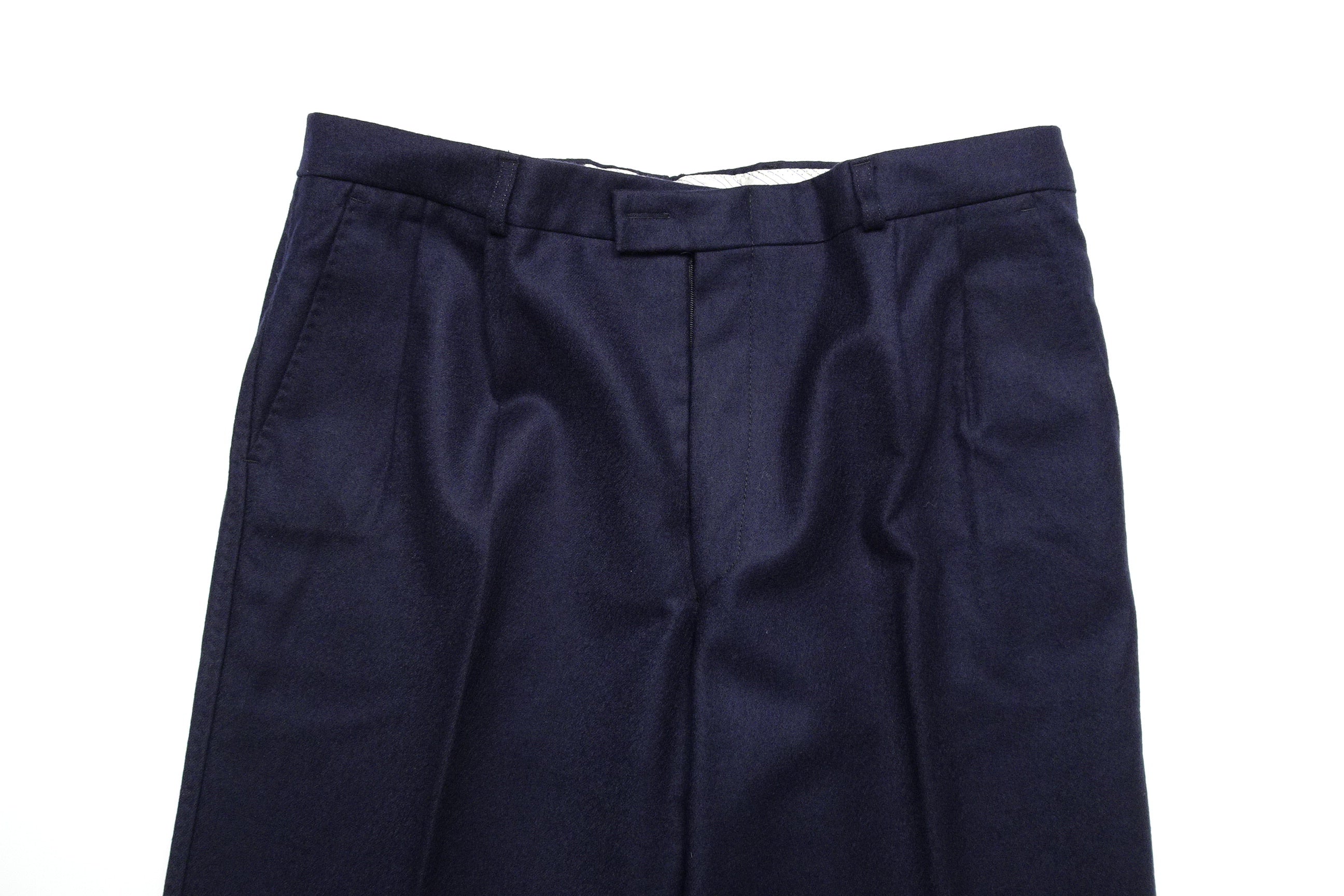 Navy Flannel Trousers EU50/W34