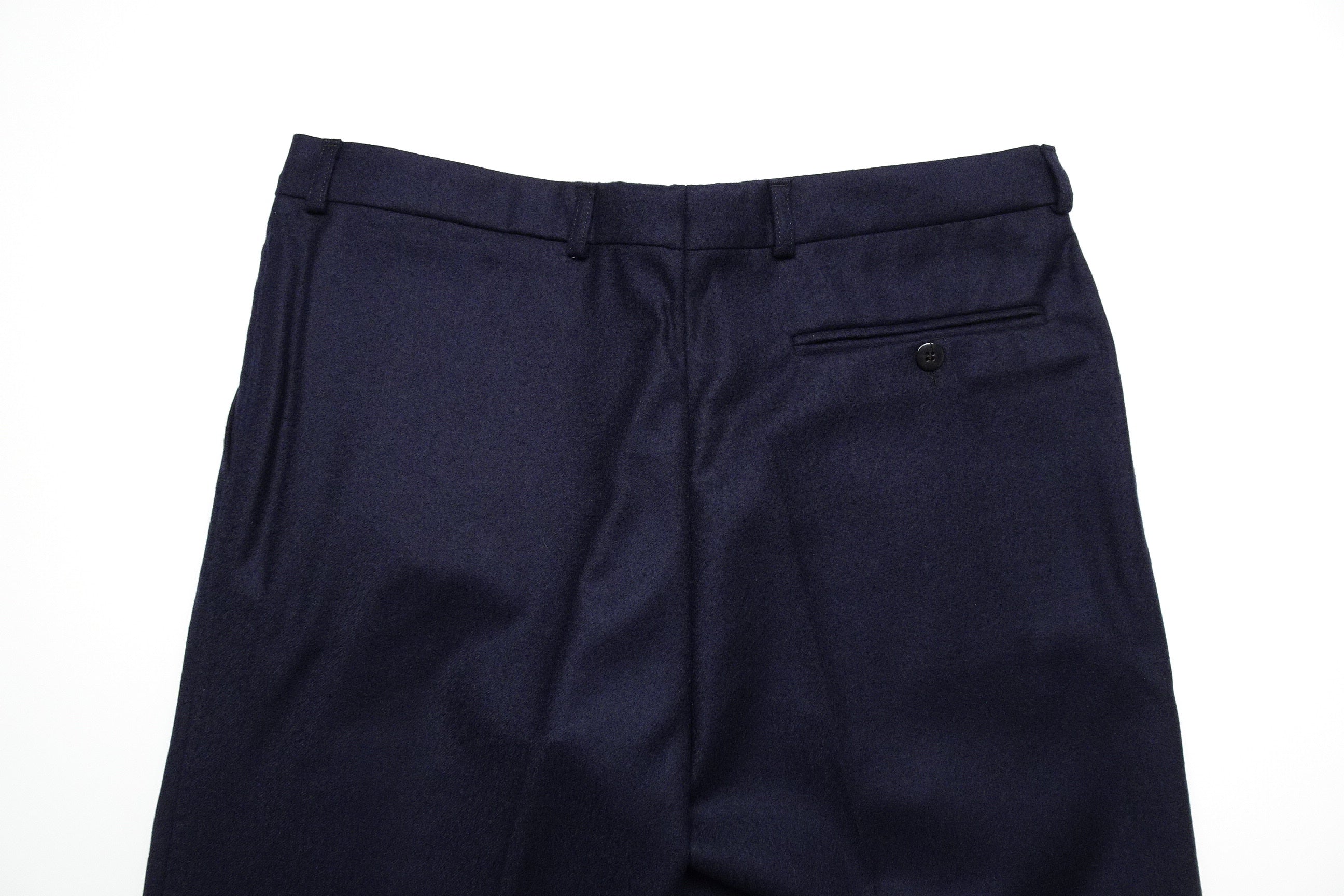 Navy Flannel Trousers EU50/W34