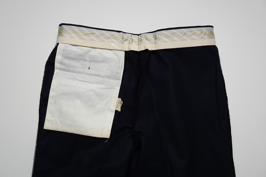 Navy Flannel Trousers EU50/W34