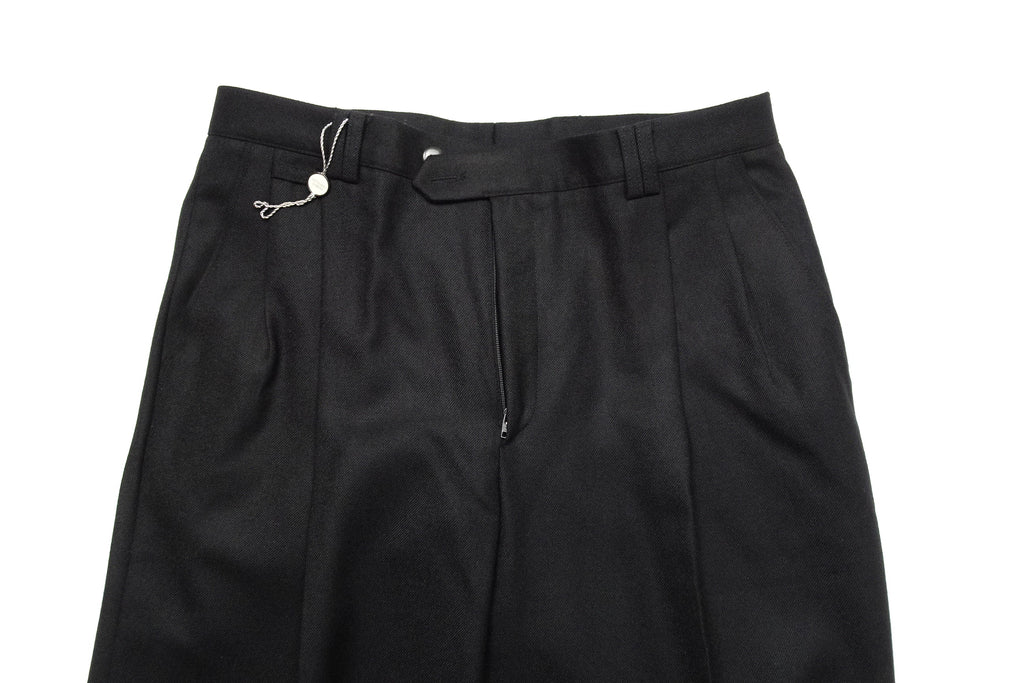 Black Flannel Trousers EU48/W32