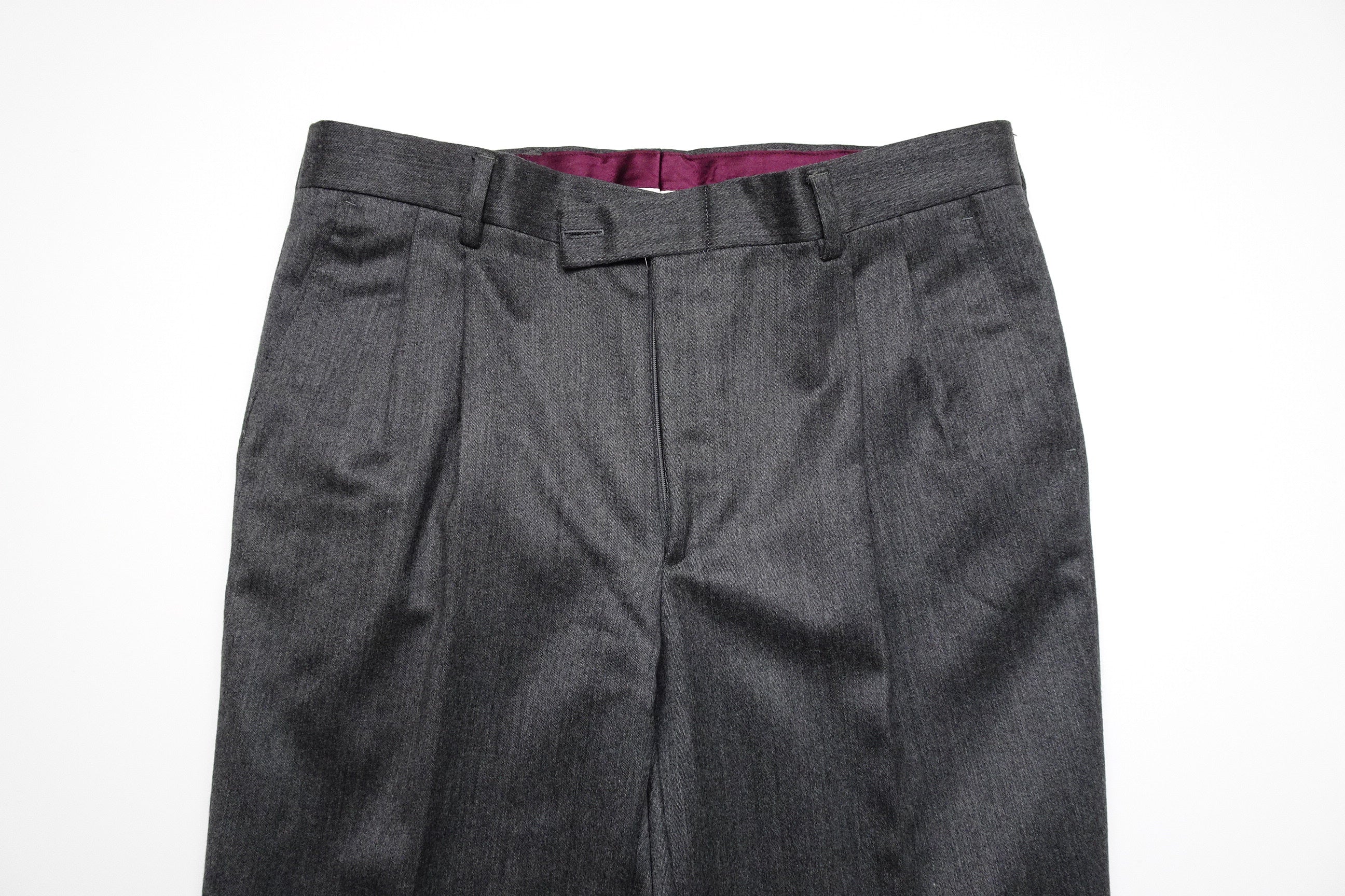 Mid Grey Covert Trousers EU50/W34
