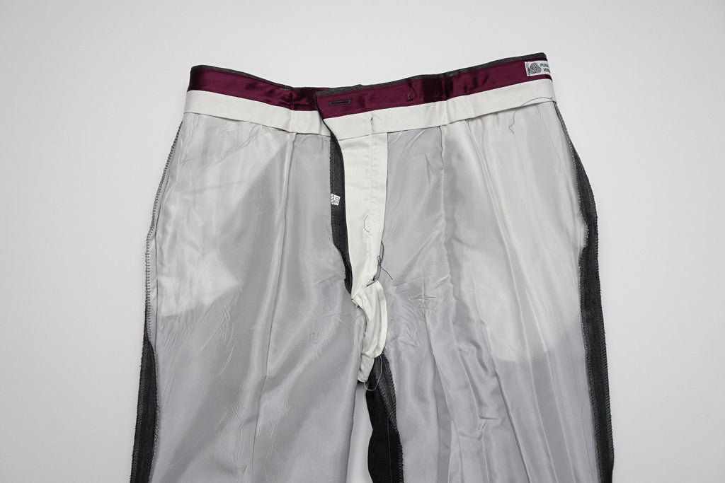 Mid Grey Covert Trousers EU50/W34
