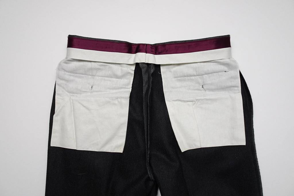 Mid Grey Covert Trousers EU50/W34