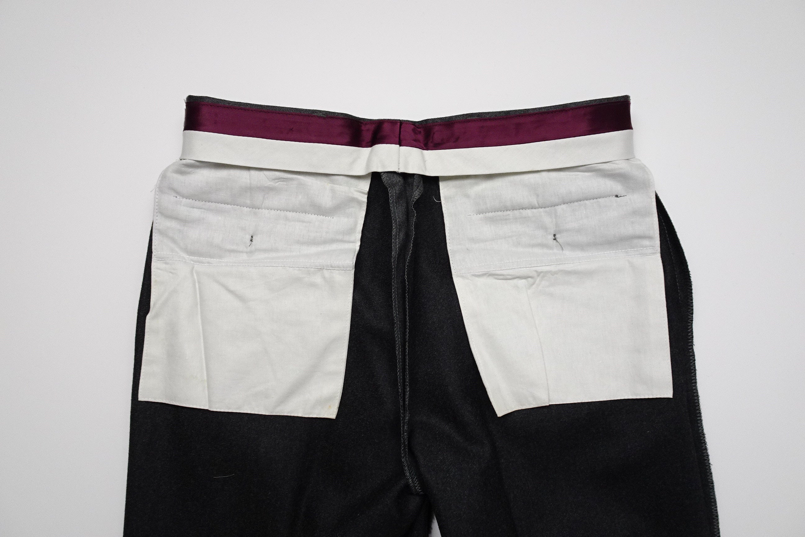 Mid Grey Covert Trousers EU50/W34