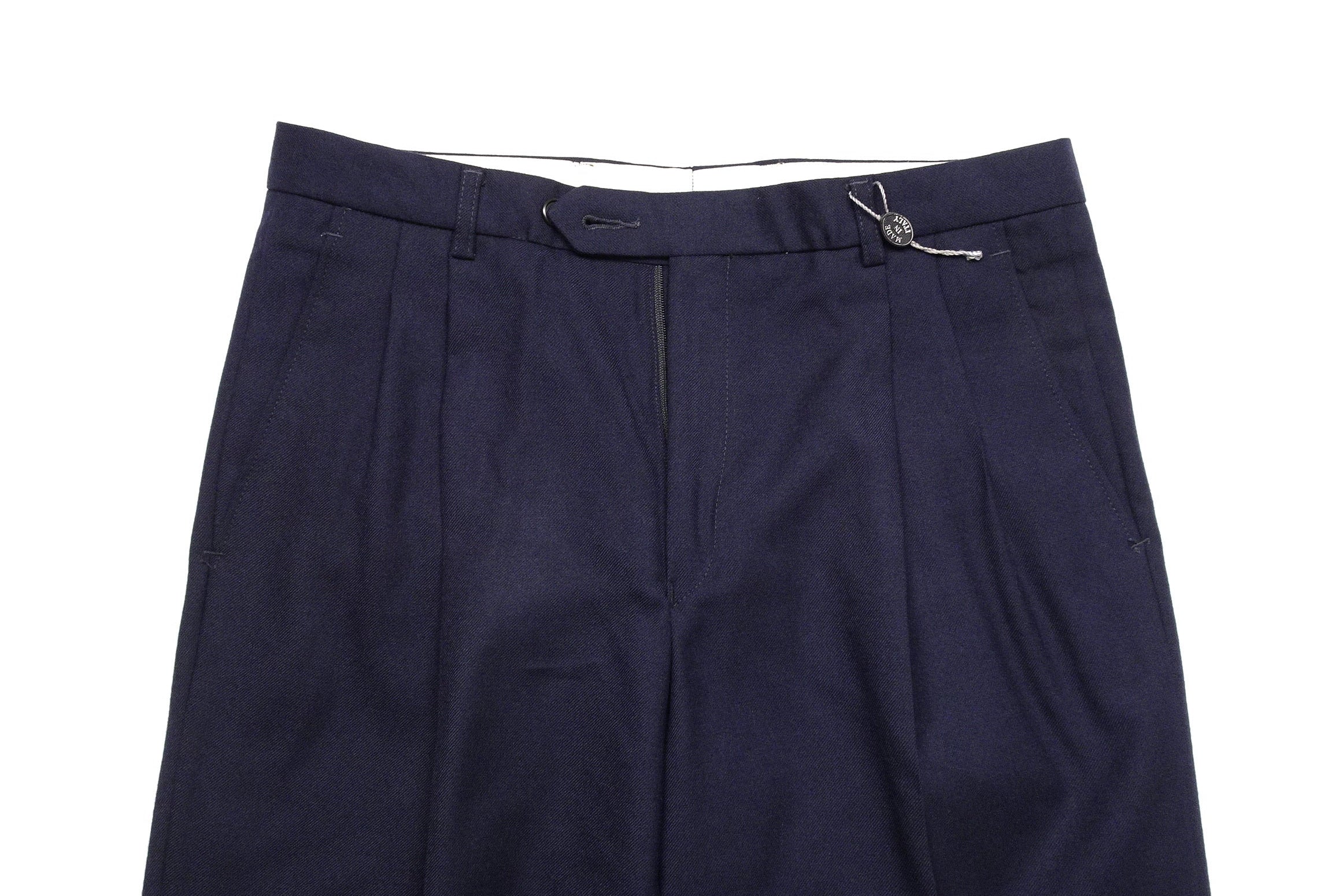 Dark Navy Flannel Trousers EU50/W34