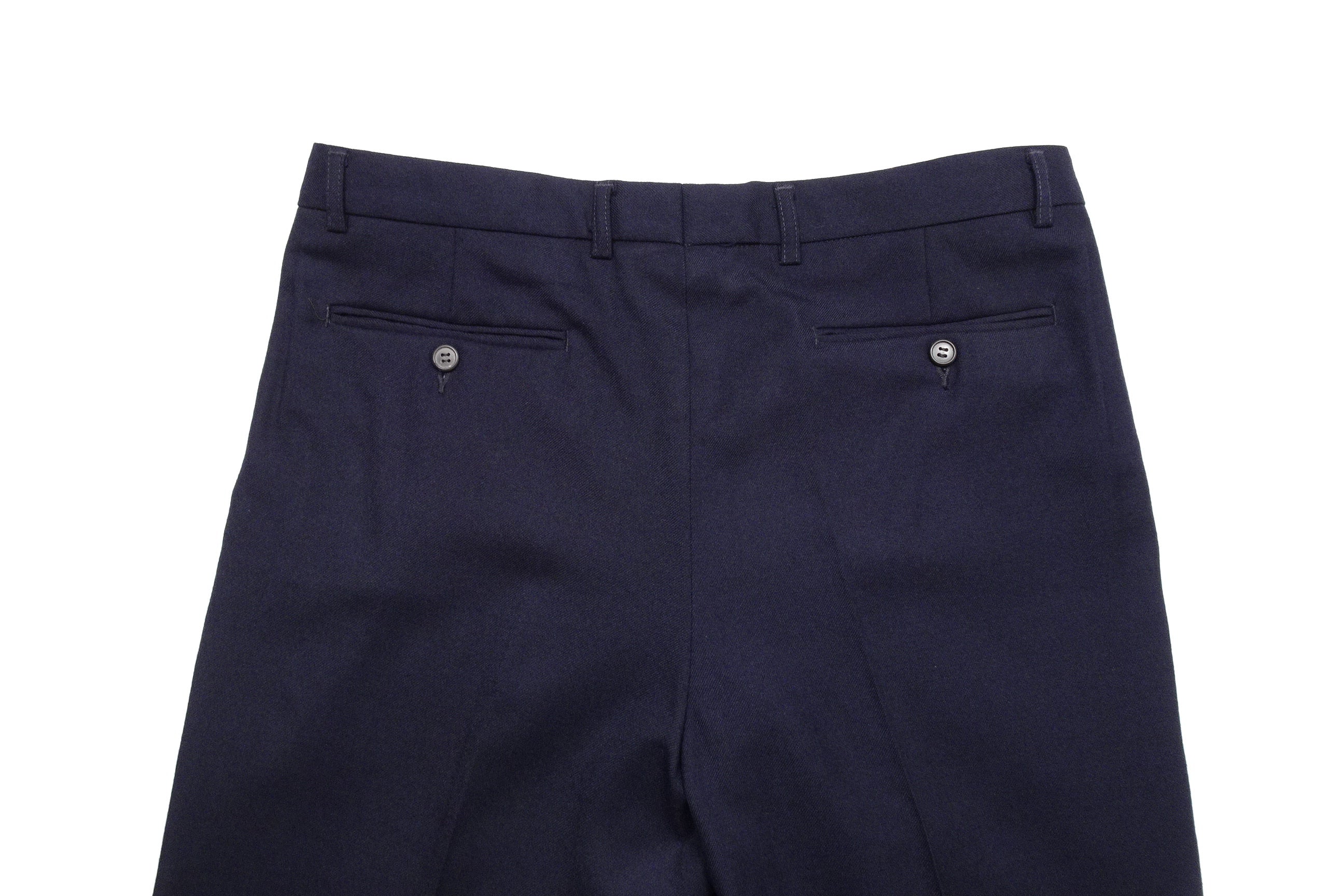 Dark Navy Flannel Trousers EU50/W34