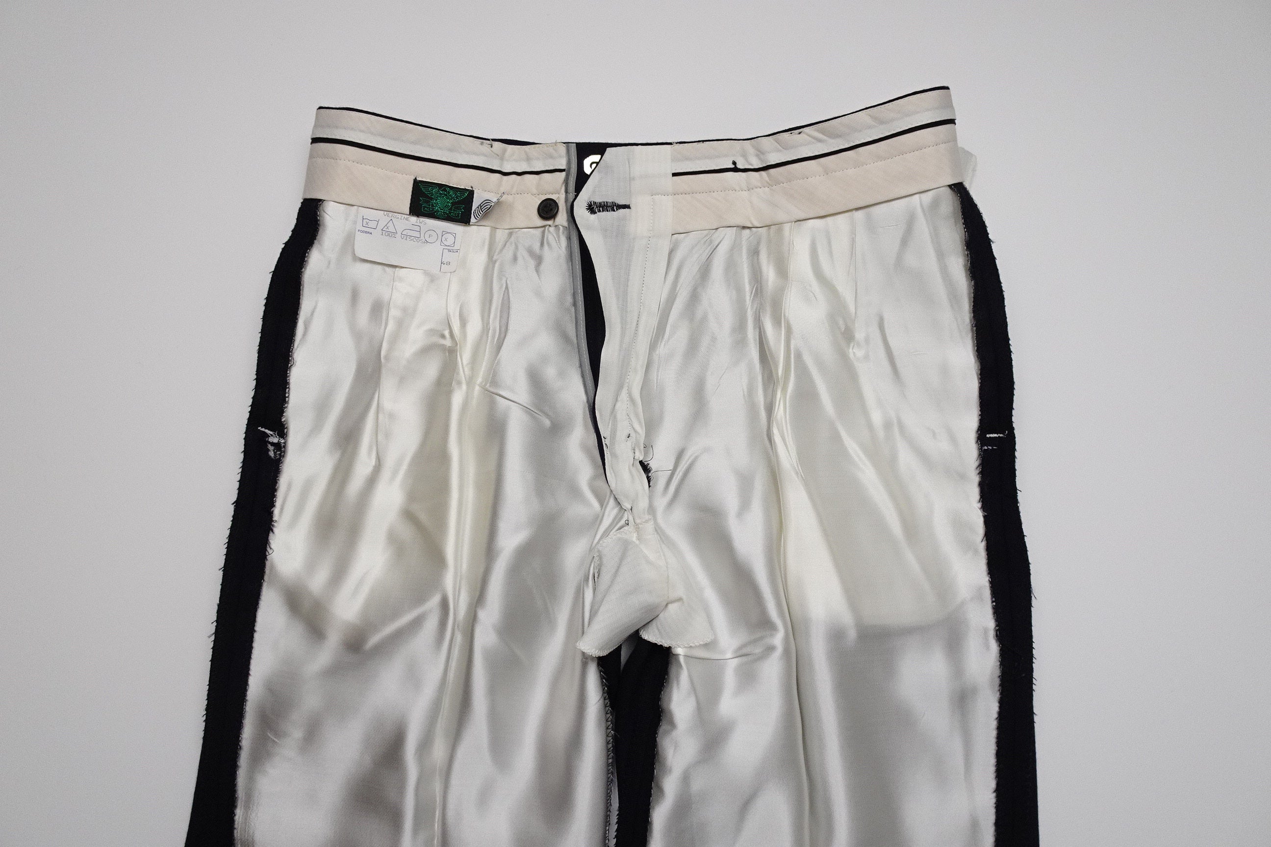 Dark Navy Flannel Trousers EU50/W34