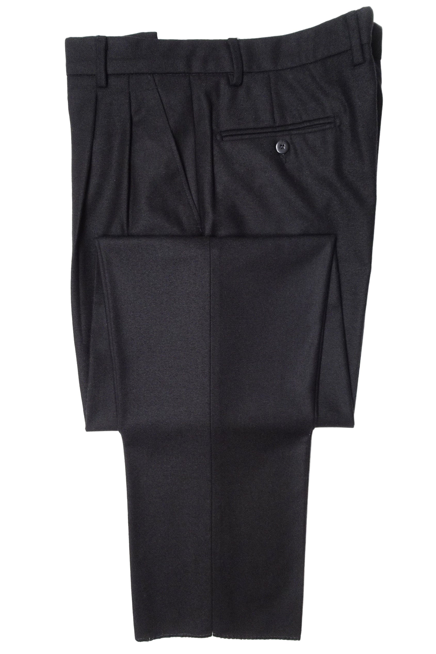 Black Flannel Trousers EU48/W32 (ATR404)