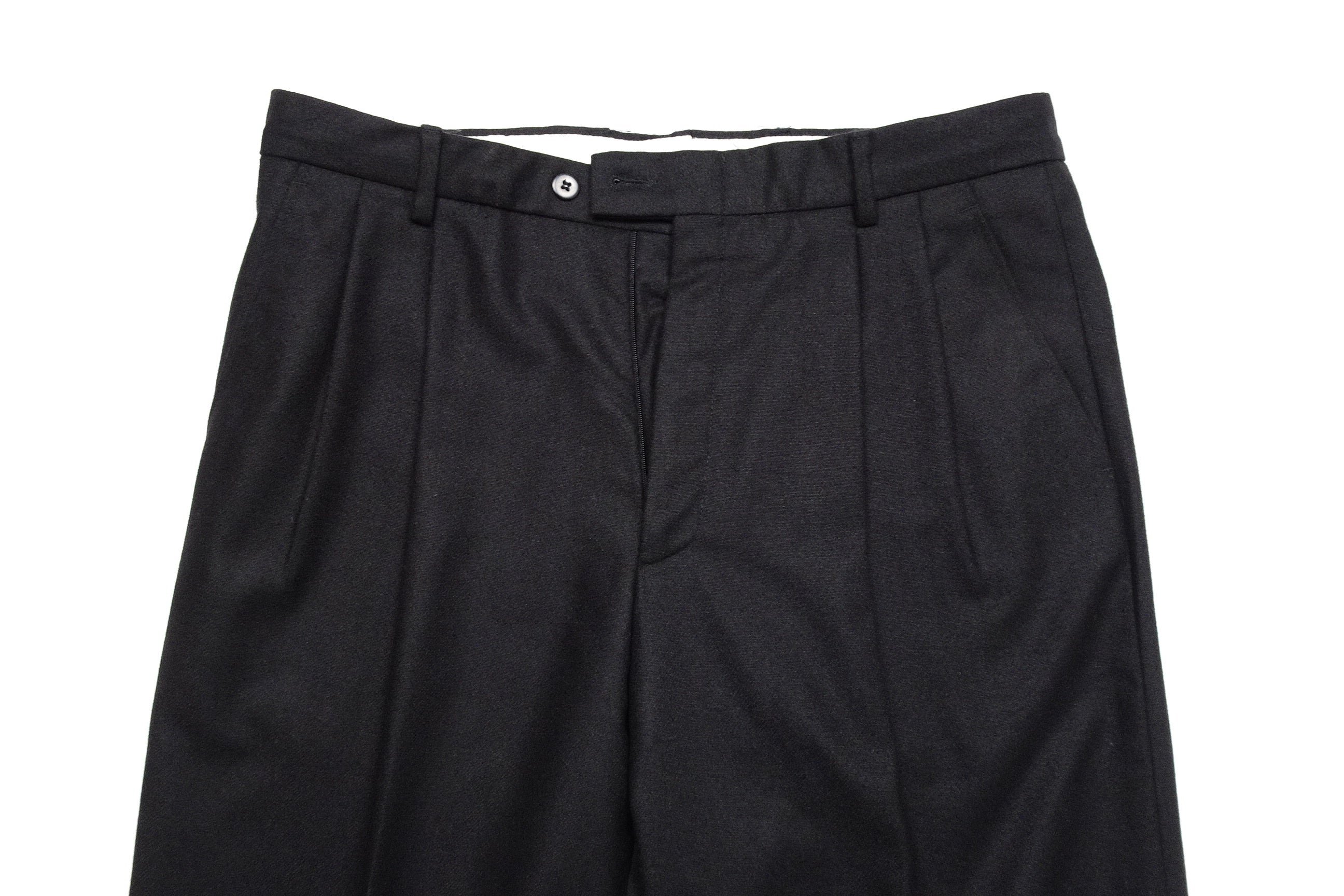 Black Flannel Trousers EU48/W32 (ATR404)